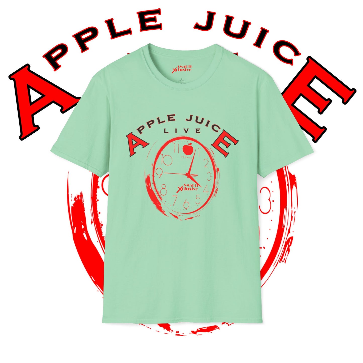 Apple Juice LIVE 2.0 - Unisex Soft Short Sleeve Tee