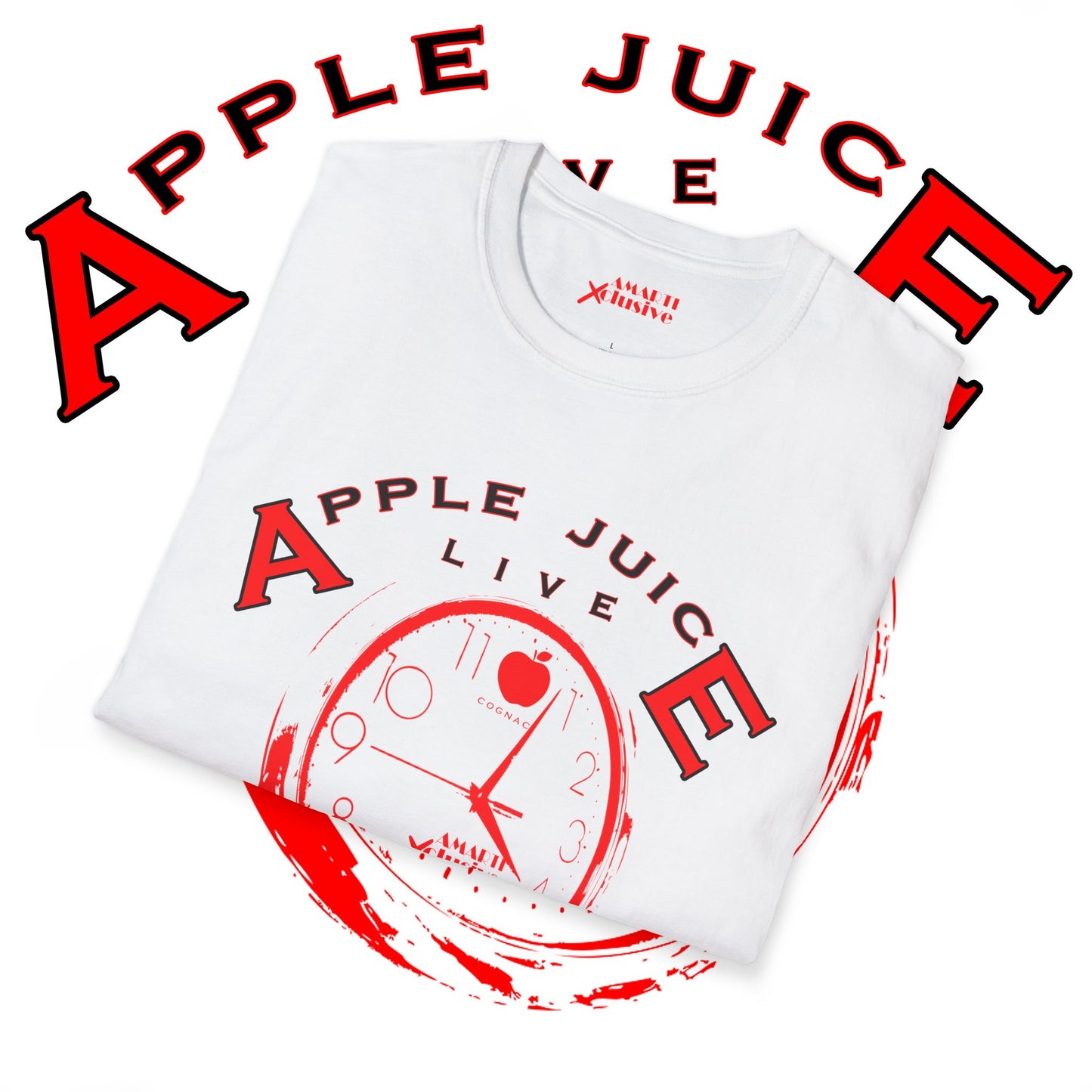 Apple Juice LIVE 2.0 - Unisex Soft Short Sleeve Tee
