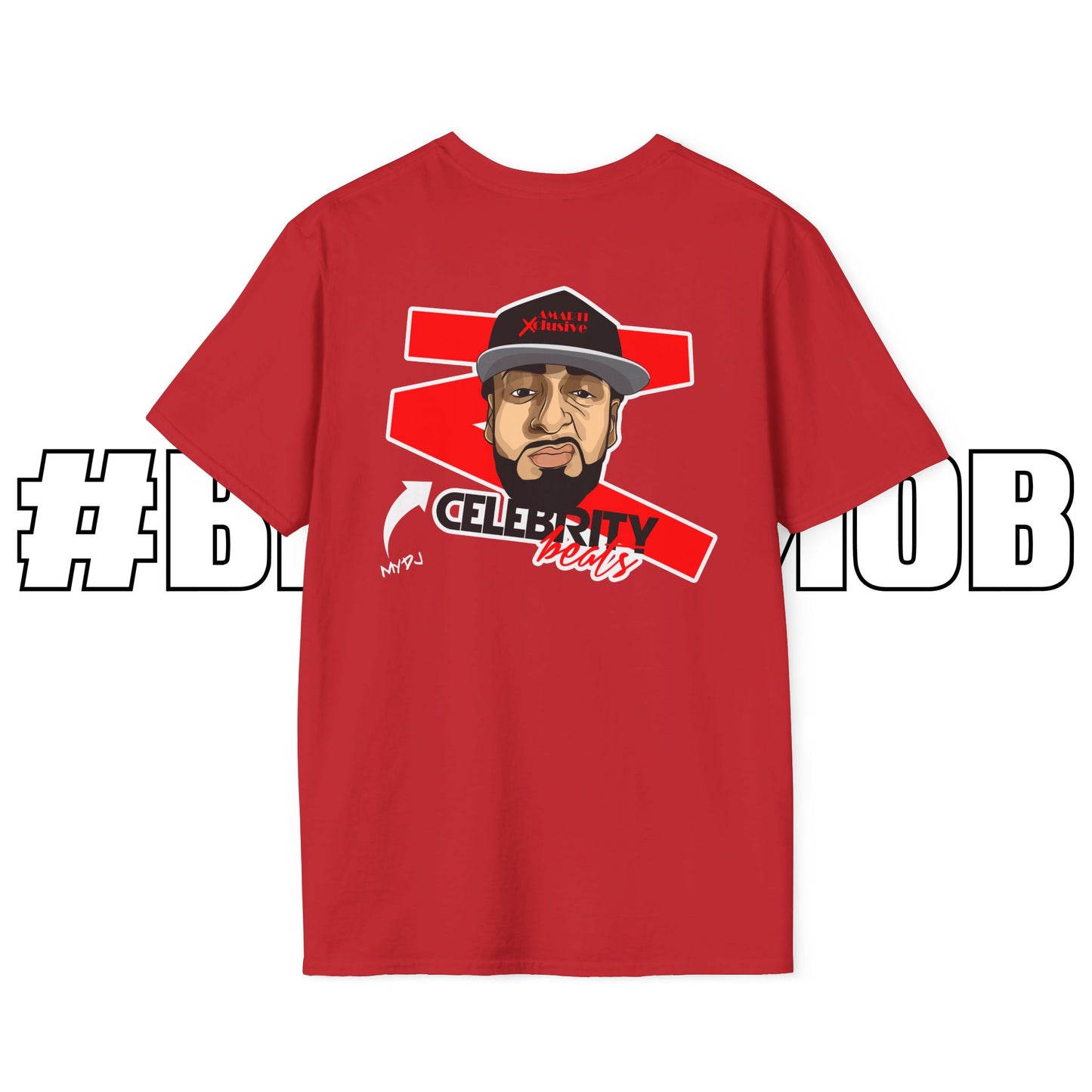 The #BEATSMOB Collection (We're With The DJ) - Unisex Soft Tee