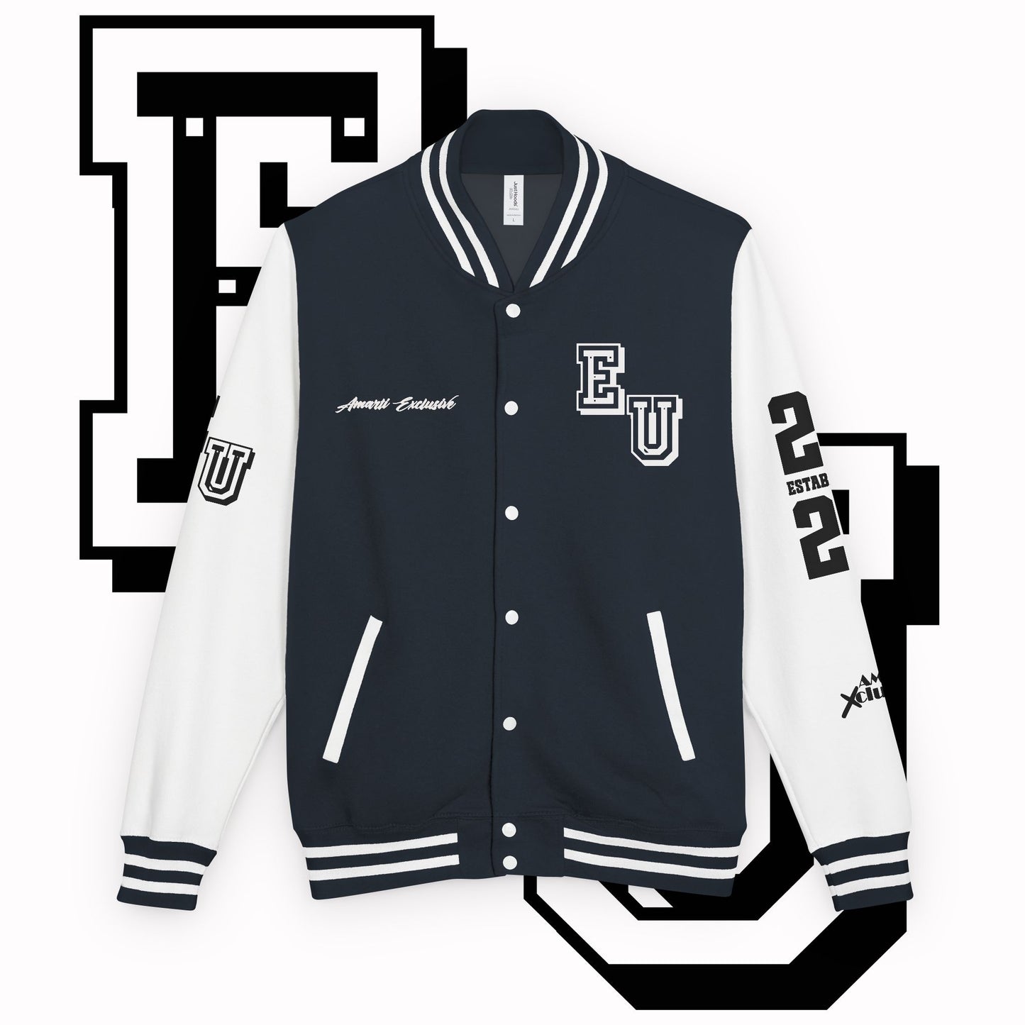Exclusive University - Unisex Heavyweight Letterman Jacket
