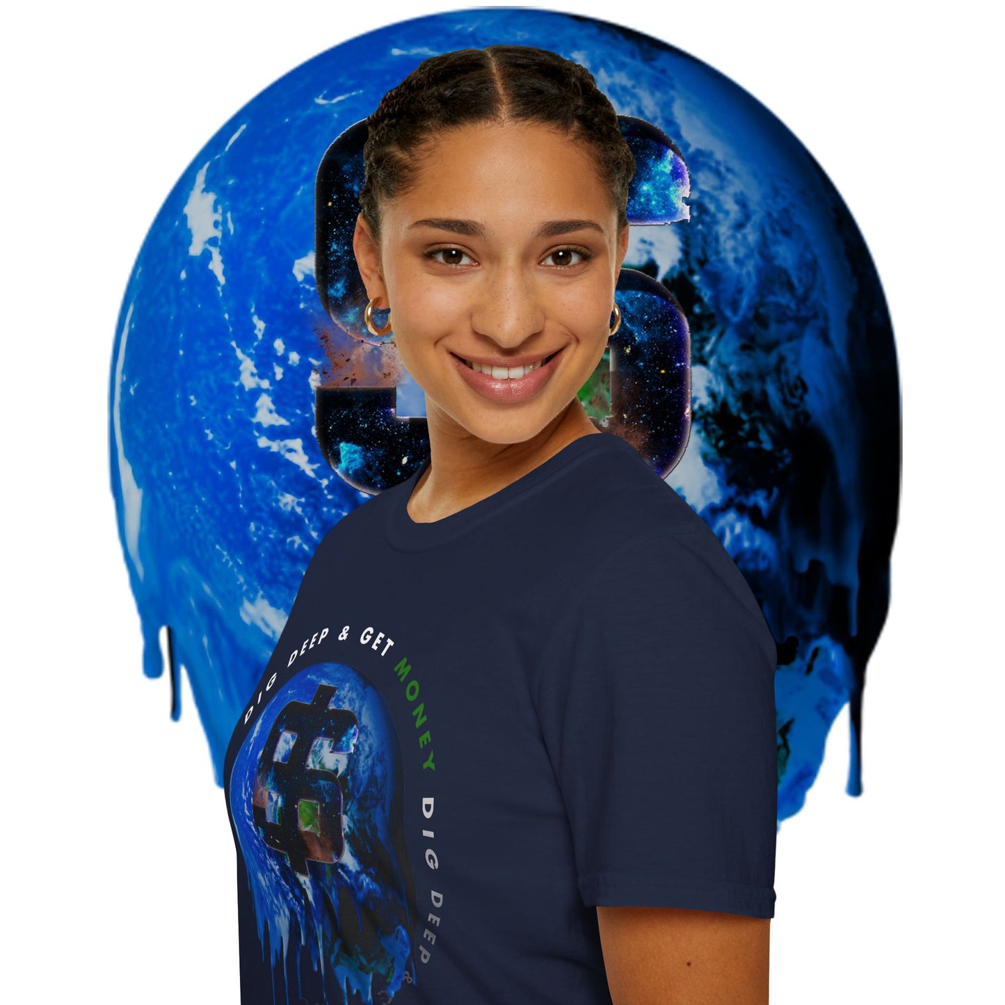 Dig Deep & Get Money - Unisex Softstyle Tee