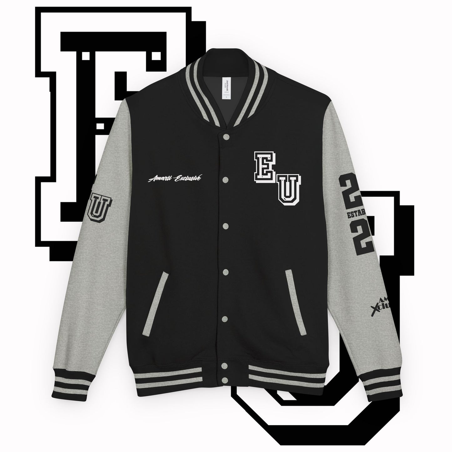 Exclusive University - Unisex Heavyweight Letterman Jacket