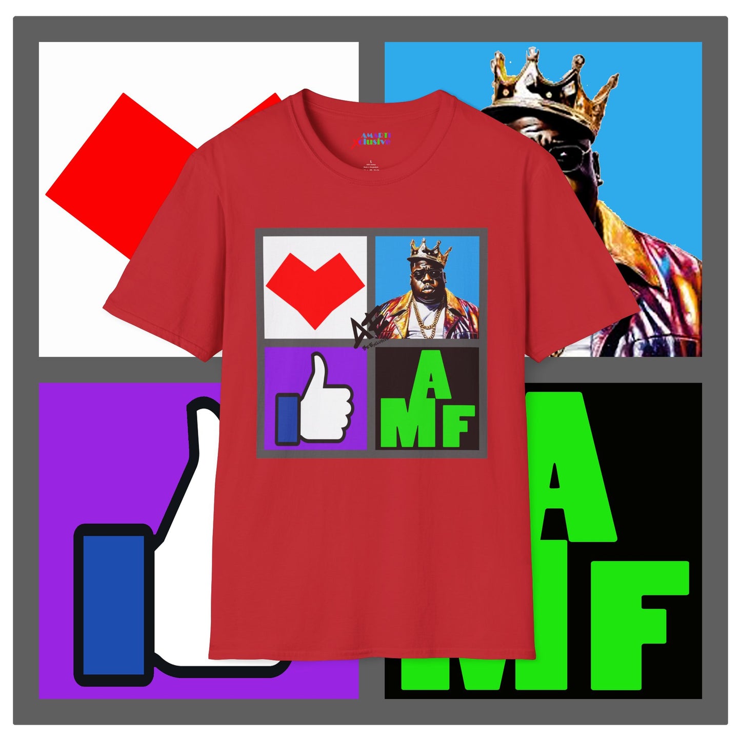 Heart "BIG" Like A MF - Unisex Tee
