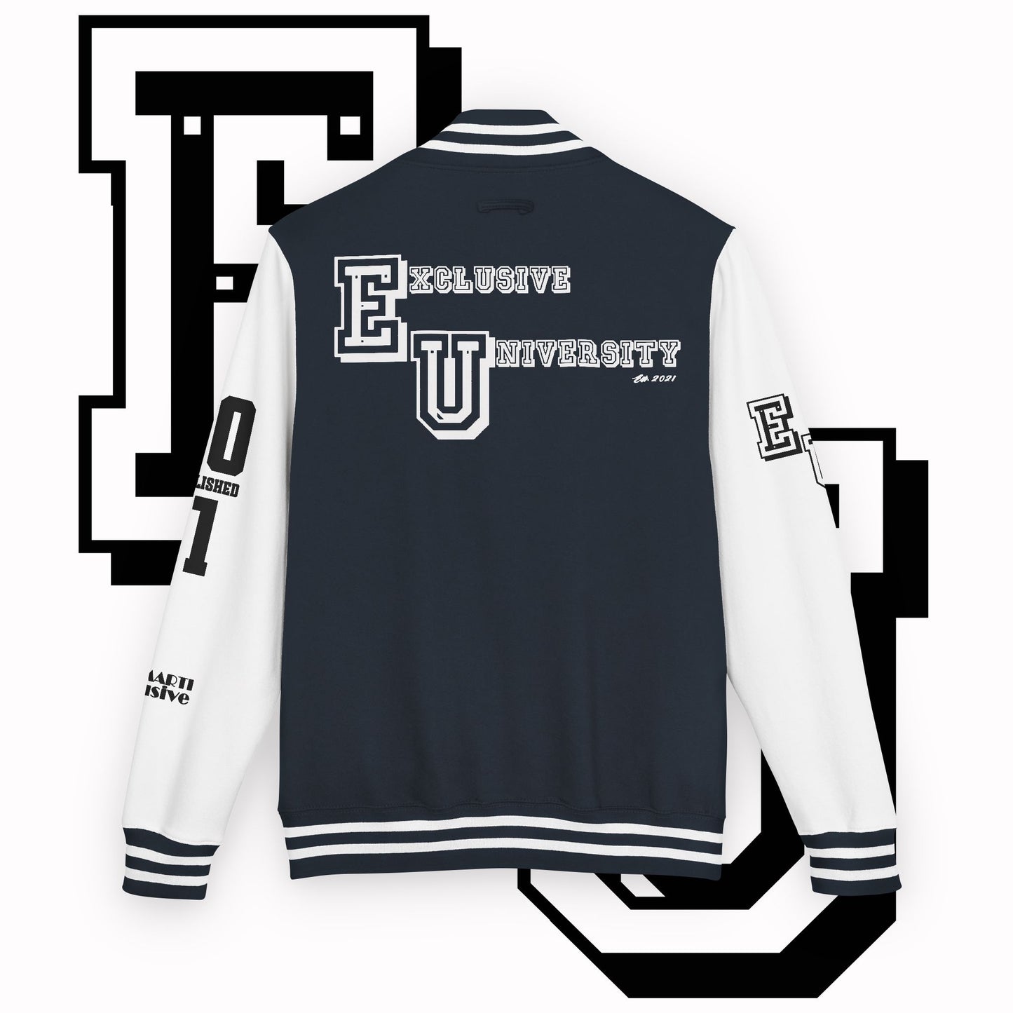 Exclusive University - Unisex Heavyweight Letterman Jacket