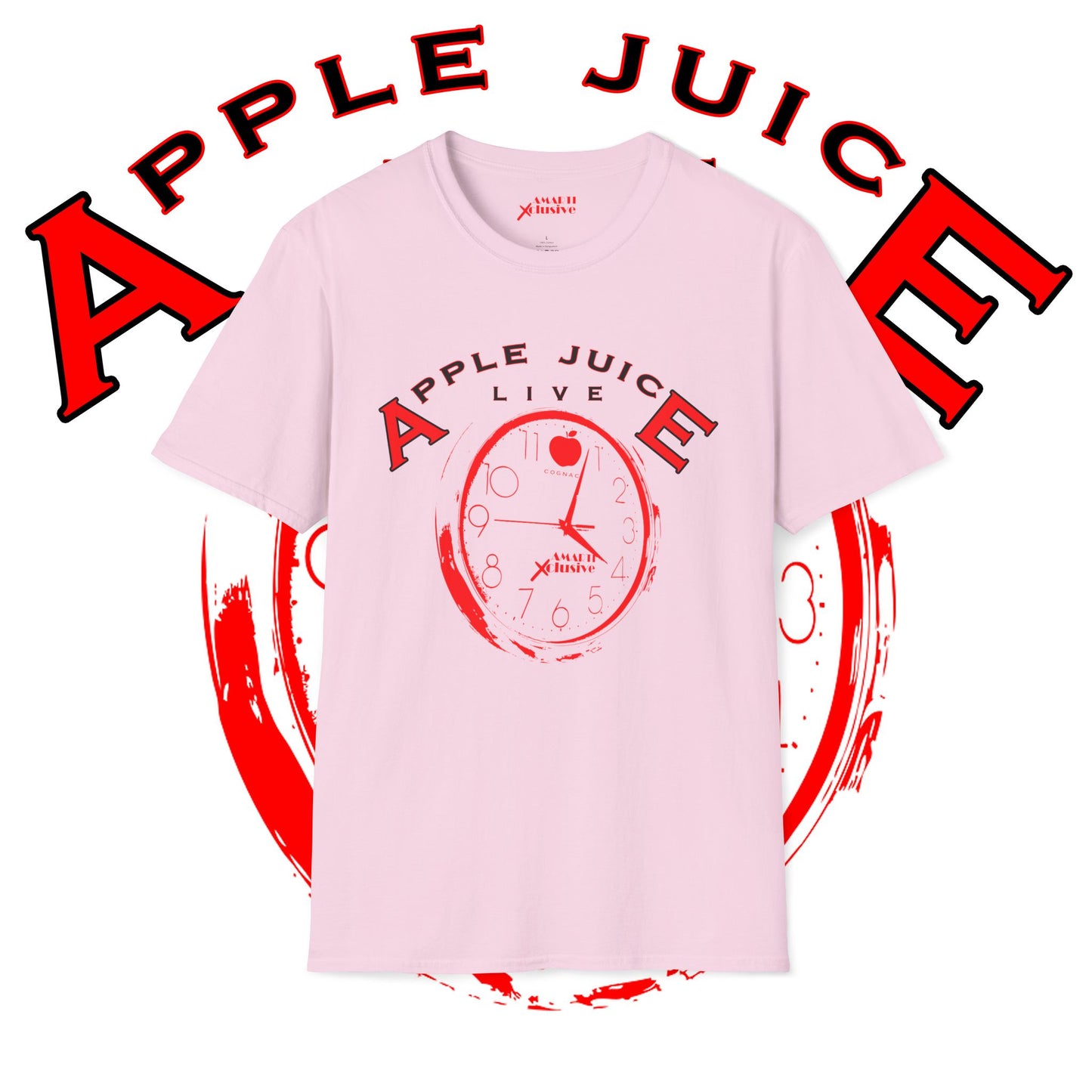 Apple Juice LIVE 2.0 - Unisex Soft Short Sleeve Tee