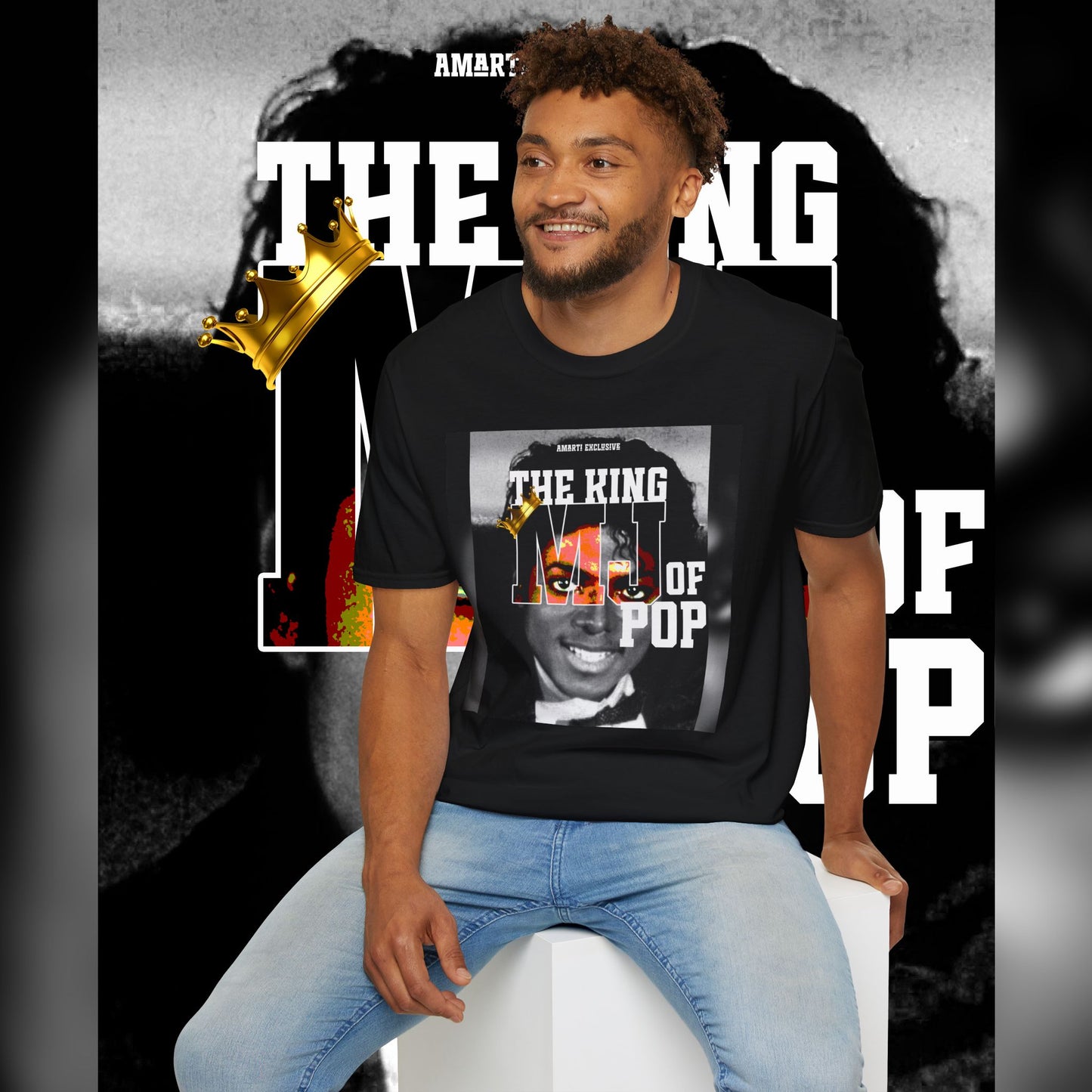 The ICON Tribute Collection (Michael Jackson) - Unisex Softstyle Tee