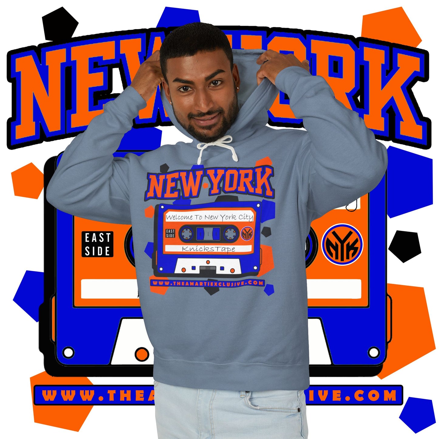 New York KnicksTape Cassette - Unisex Soft Hoodie