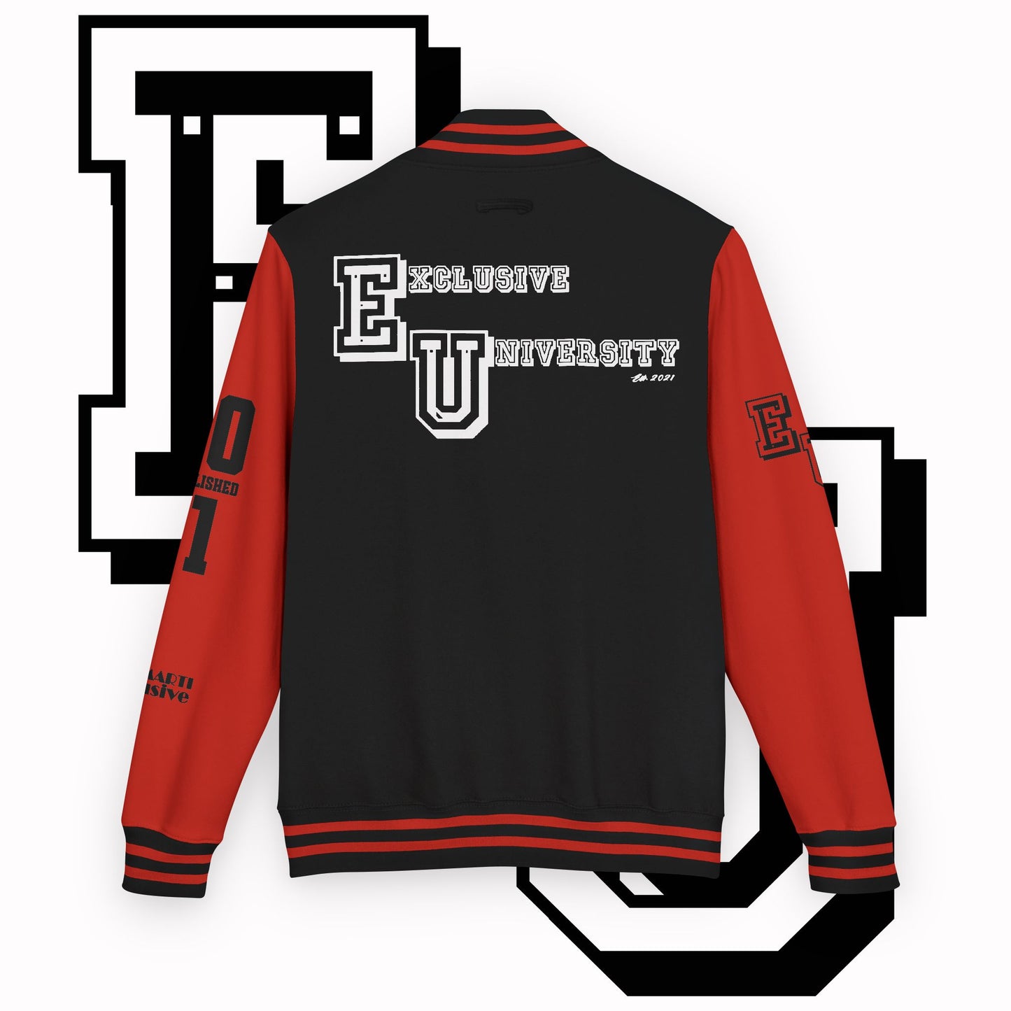 Exclusive University - Unisex Heavyweight Letterman Jacket