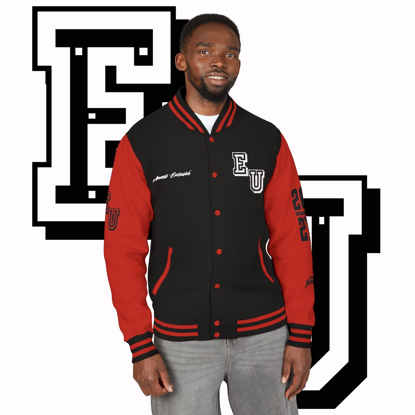 Exclusive University - Unisex Heavyweight Letterman Jacket