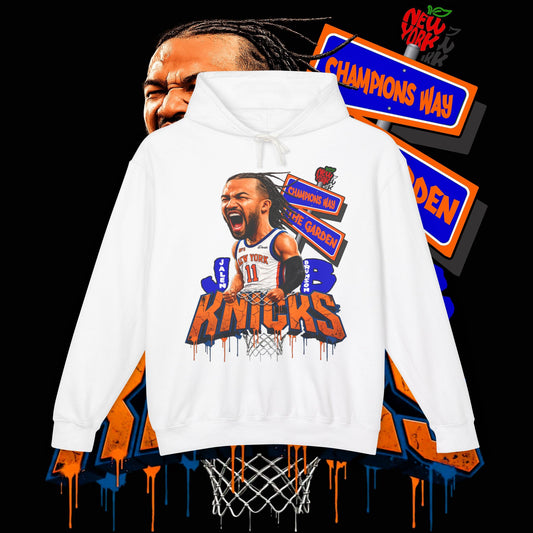 Jalen Brunson "Champions Way" Unisex SoftStyle Hoodie