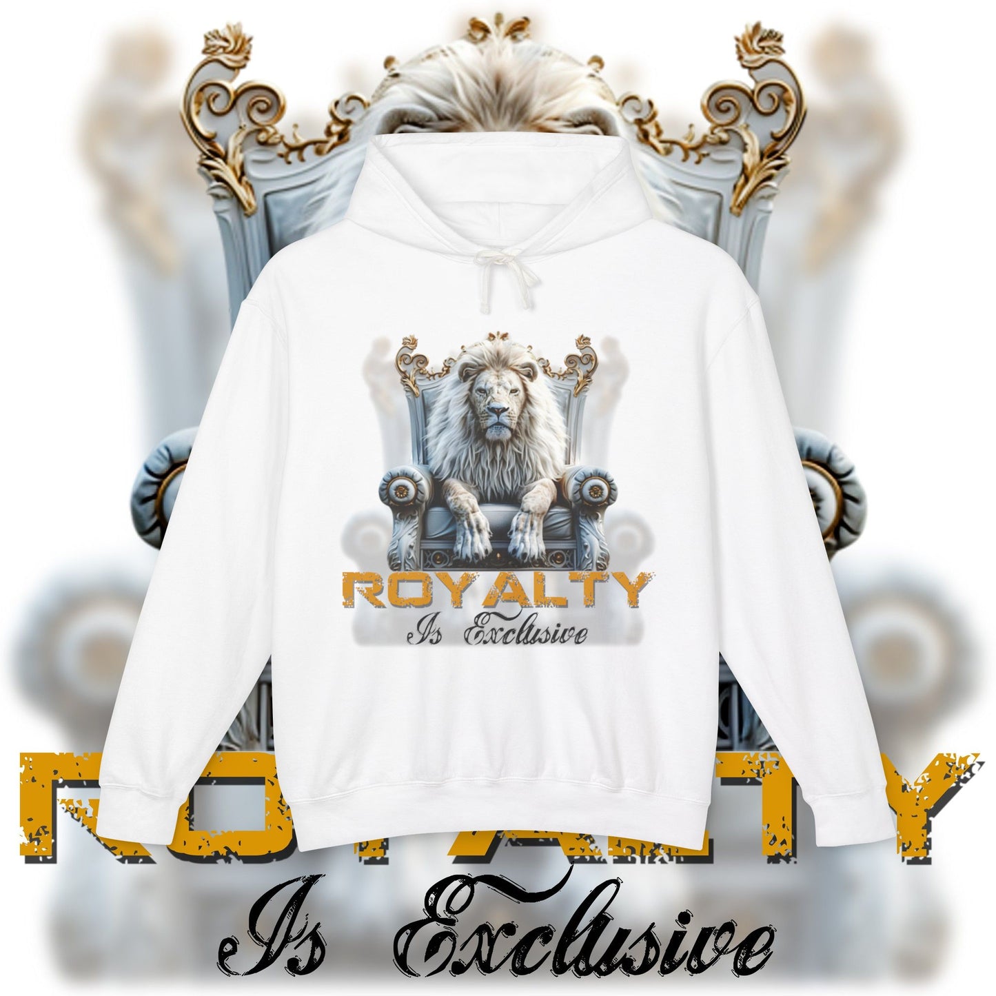 Royalty Is Exclusive - Unisex Pullover Lightweight Hoodie