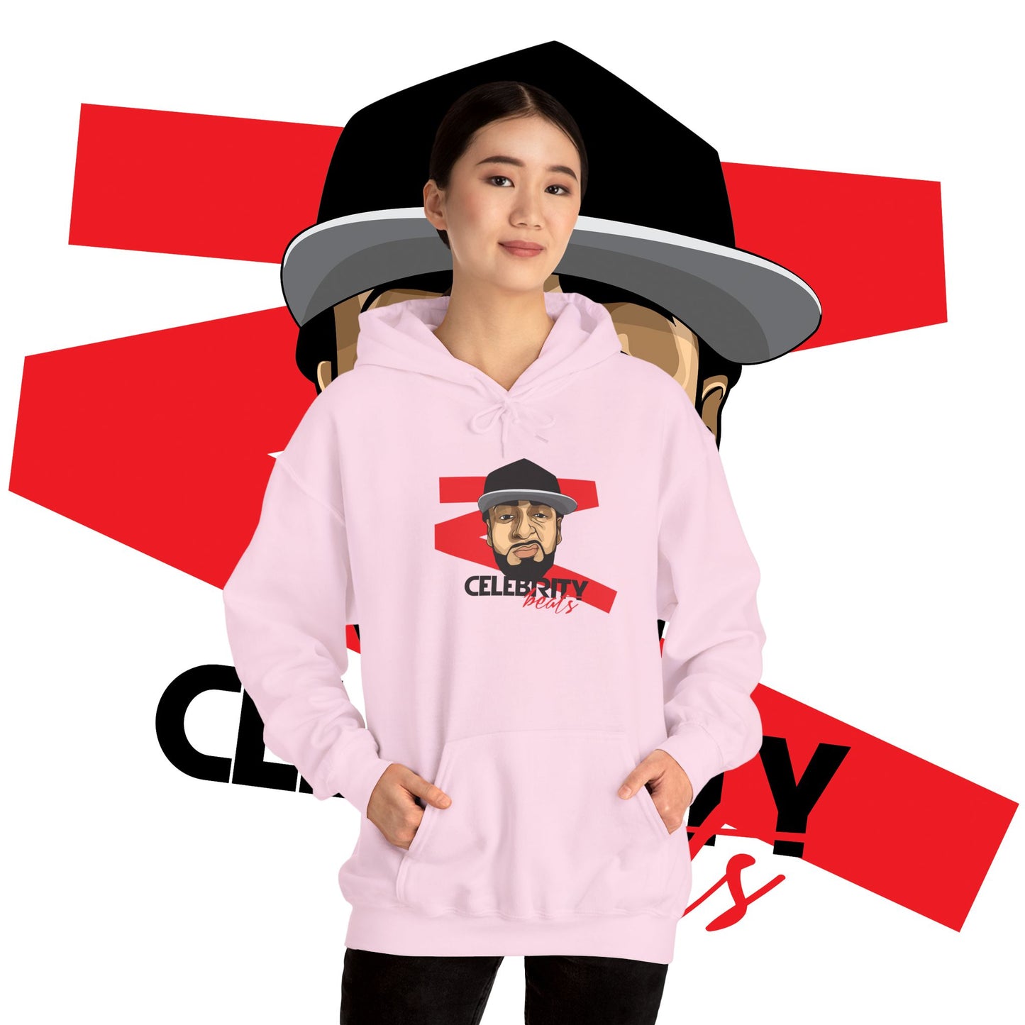 Celebrity Beats Toon-Up - Unisex Heavy Hoodie
