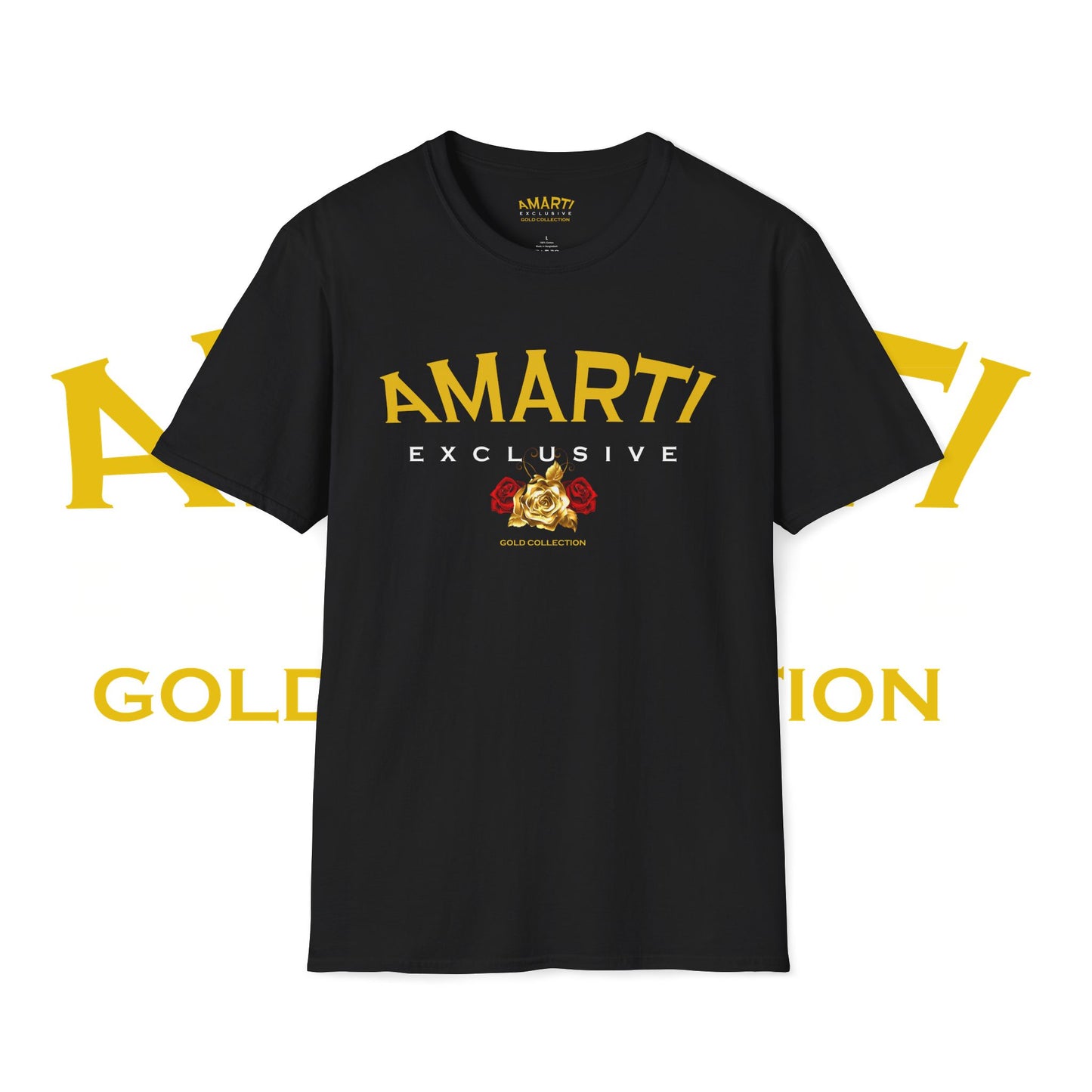 The GOLD Collection (Roses) - Unisex Soft Short Sleeve Tee