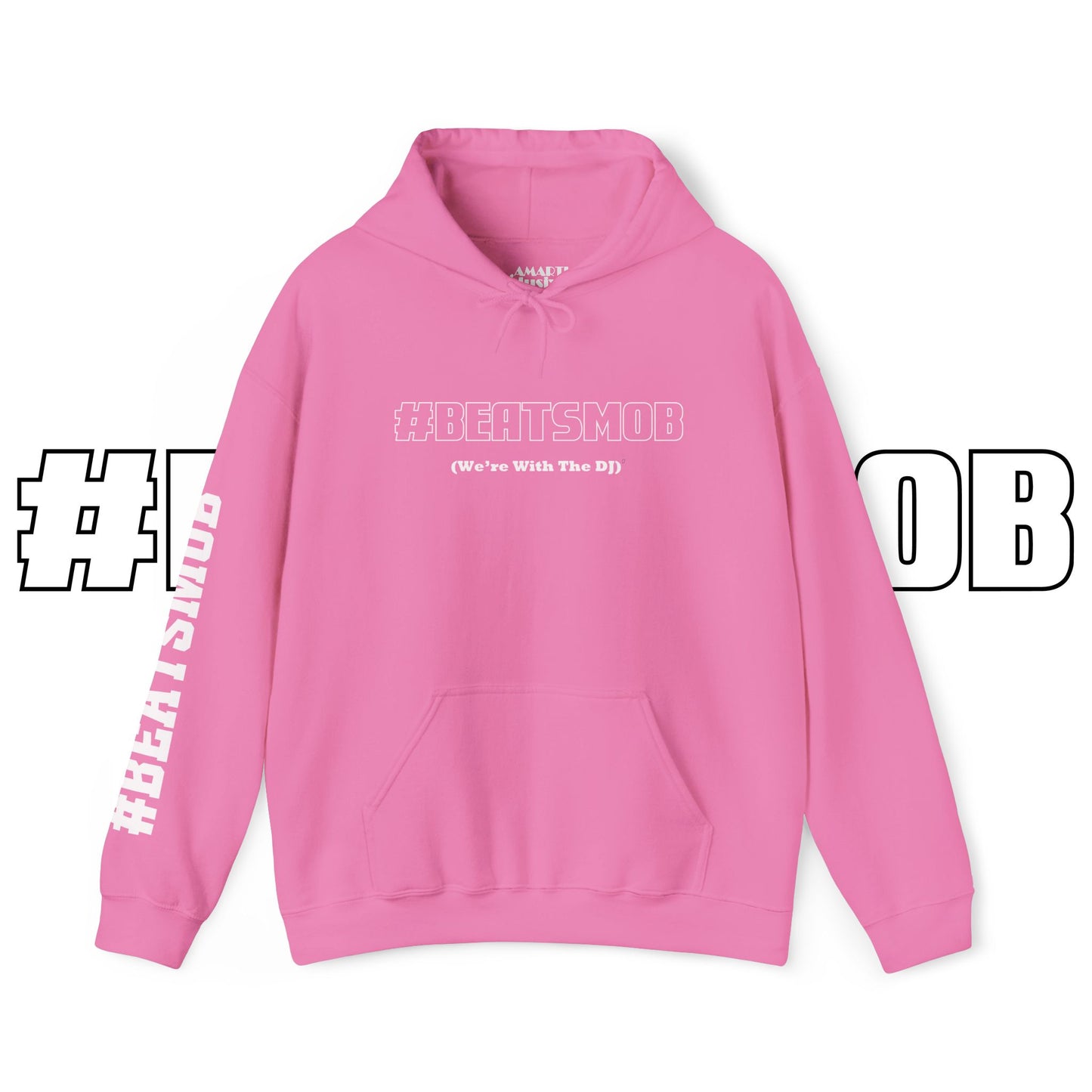 The #BEATSMOB Collection (We're With The DJ) - Unisex Heavy Hoodie