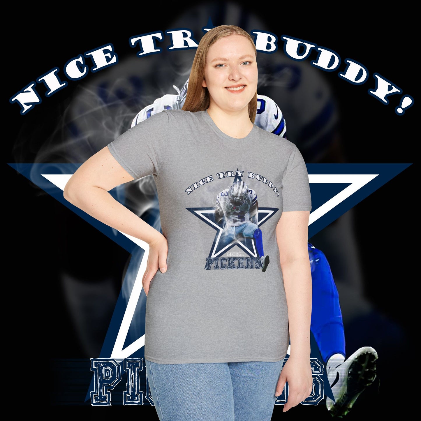 George Pickens Tribute Tee - Nice Try Buddy!