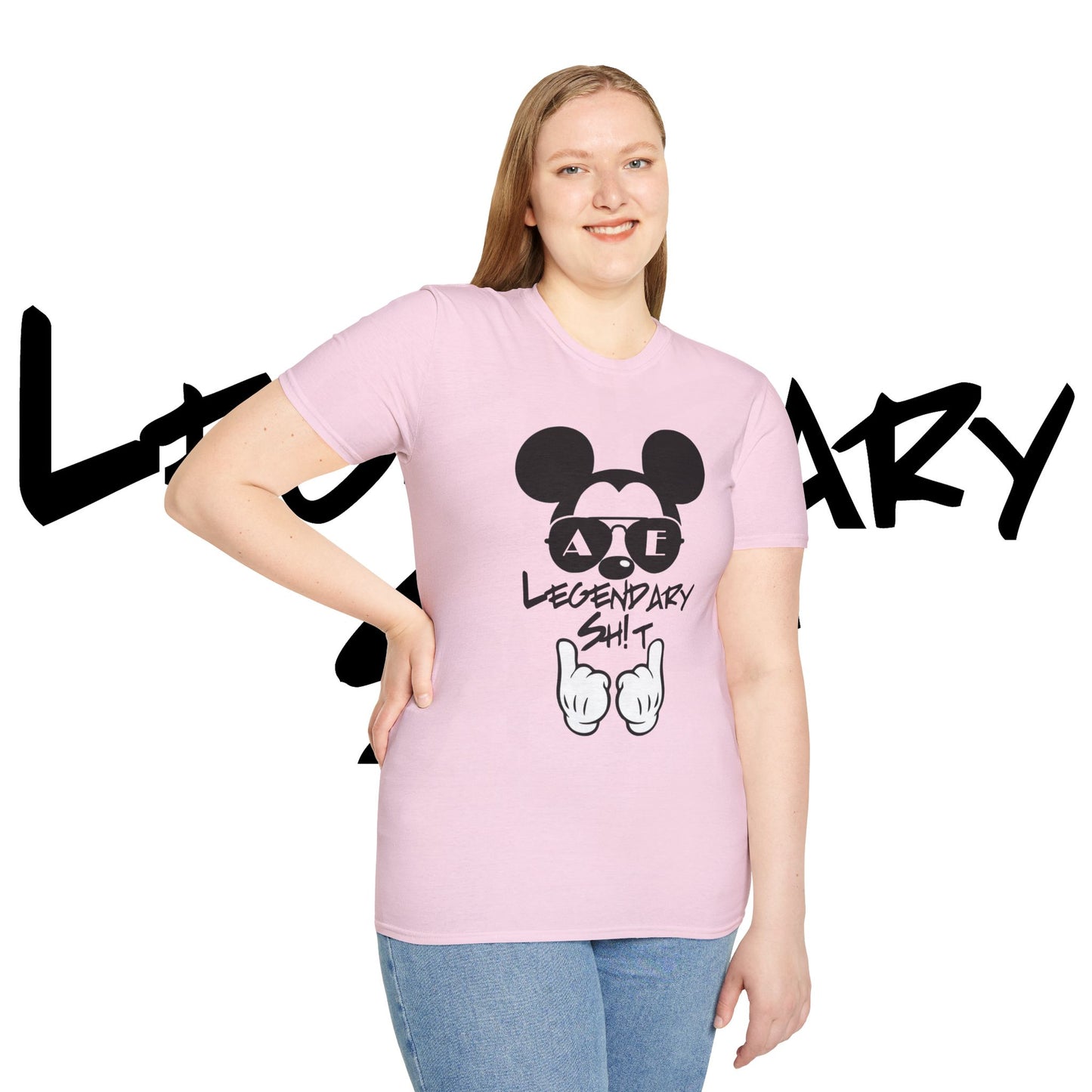 The Legendary Collection (Mouse) - Unisex Soft Short Sleeve Tee