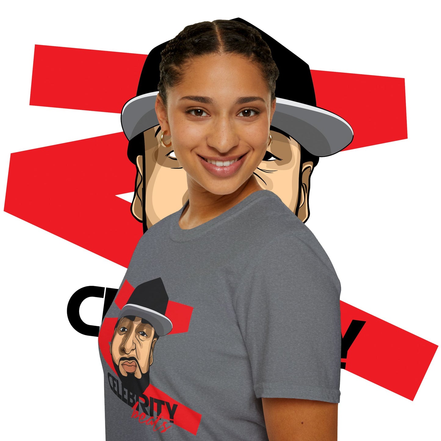 Celebrity Beats Toon-Up - Unisex Soft Tee