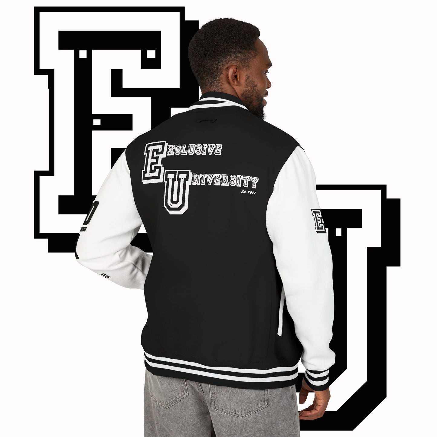Exclusive University - Unisex Heavyweight Letterman Jacket