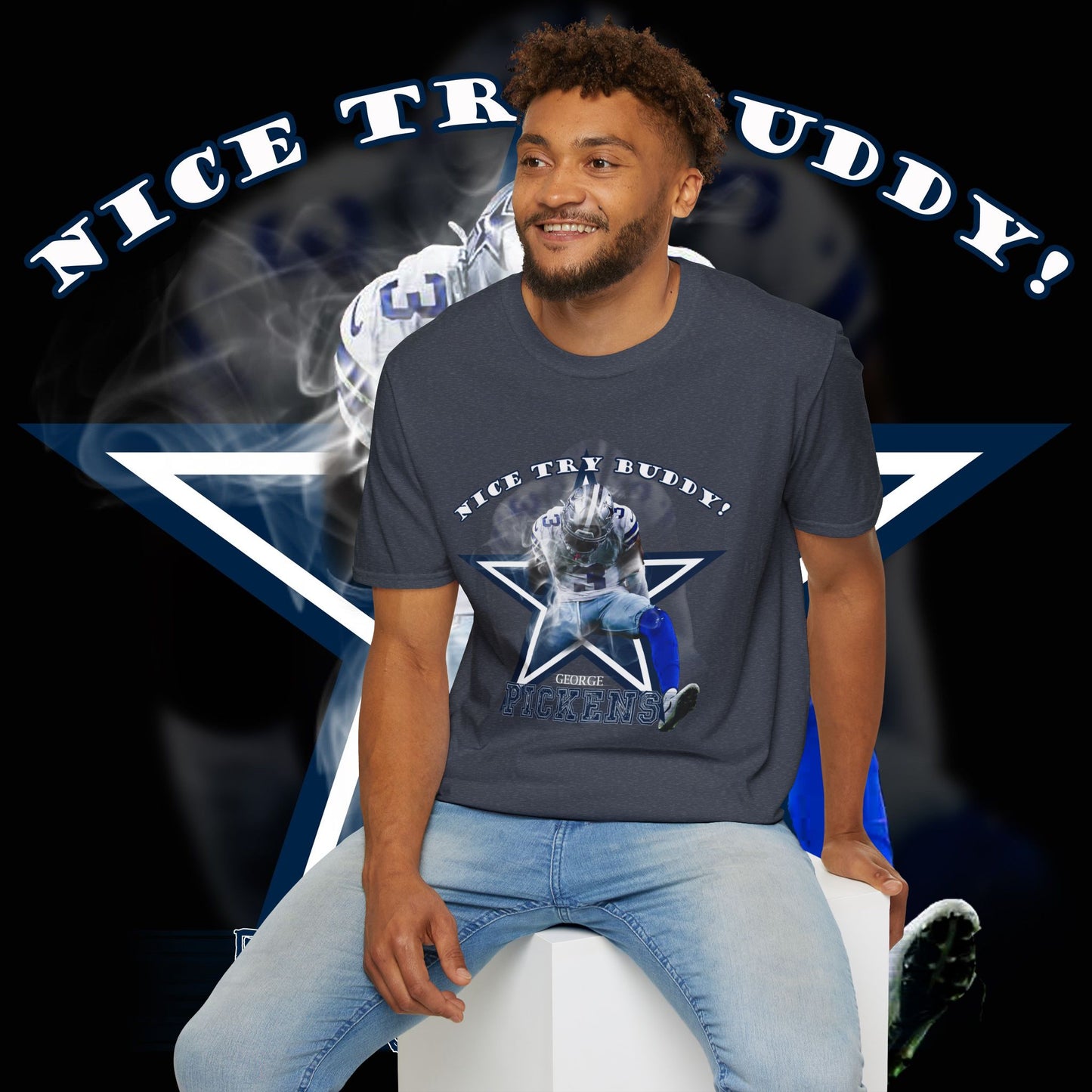 George Pickens Tribute Tee - Nice Try Buddy!