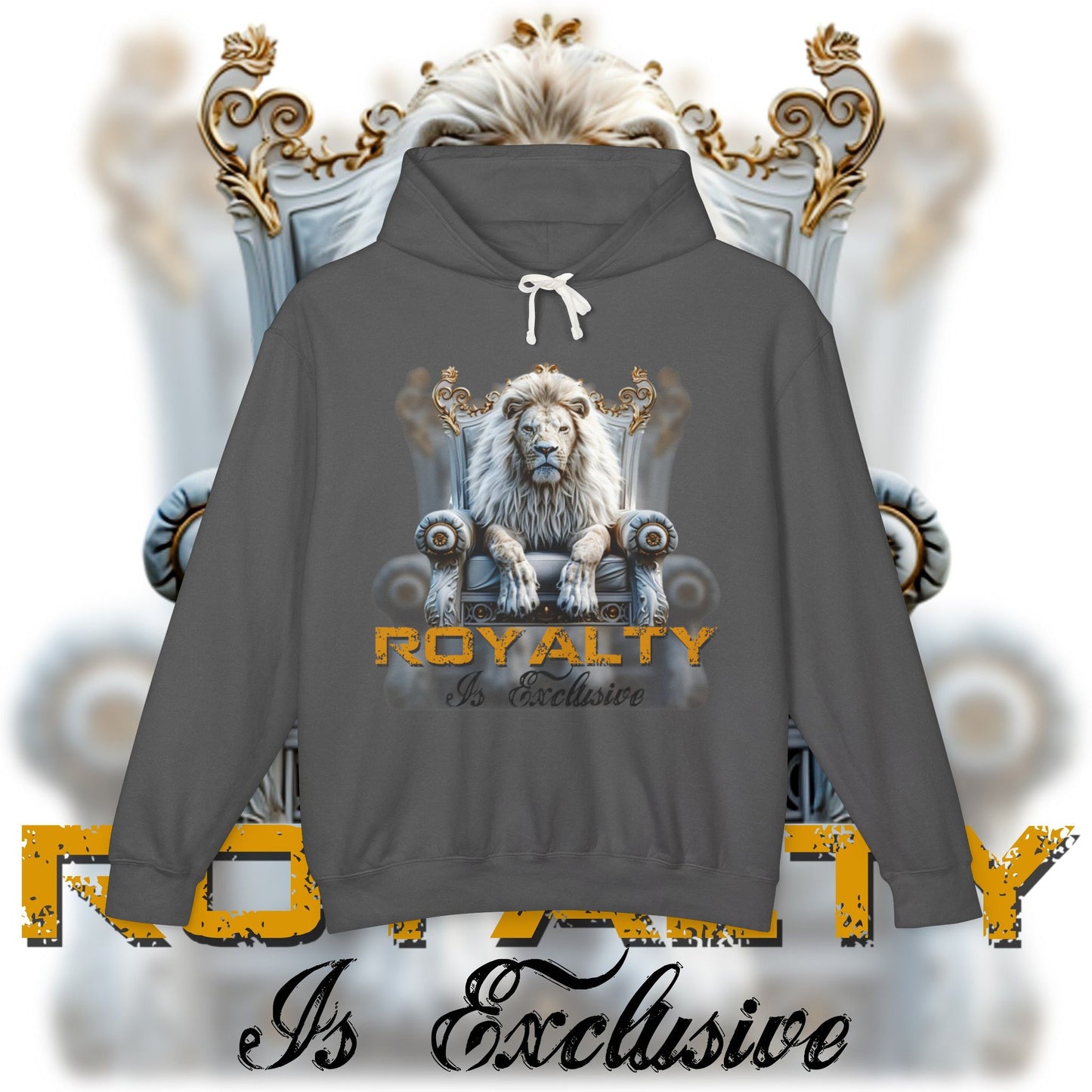 Royalty Is Exclusive - Unisex Pullover Lightweight Hoodie