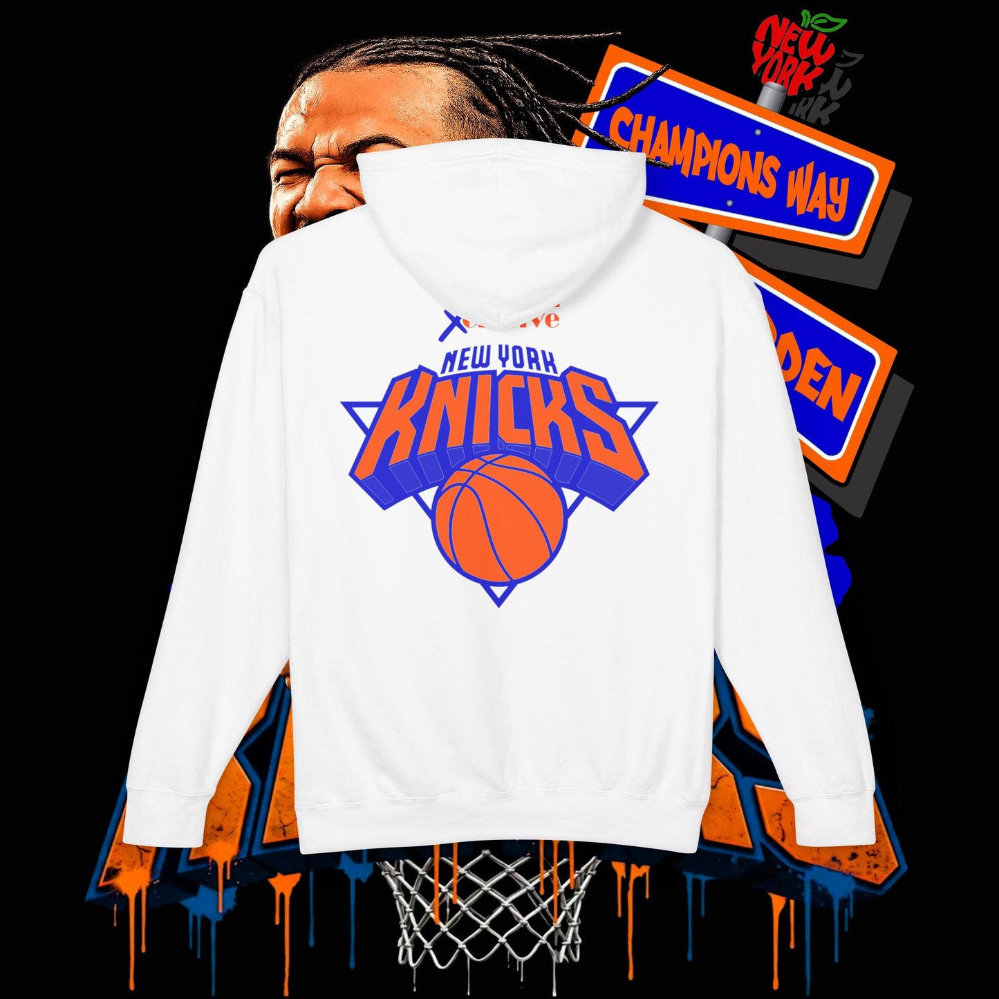 Jalen Brunson "Champions Way" Unisex SoftStyle Hoodie