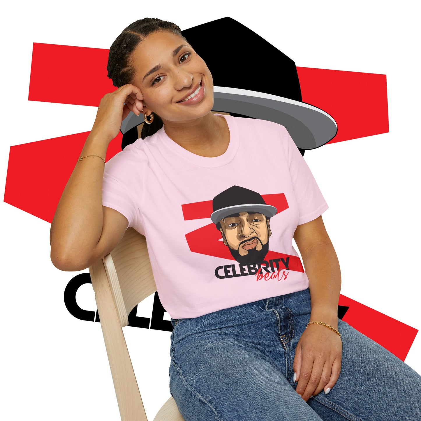 Celebrity Beats Toon-Up - Unisex Soft Tee