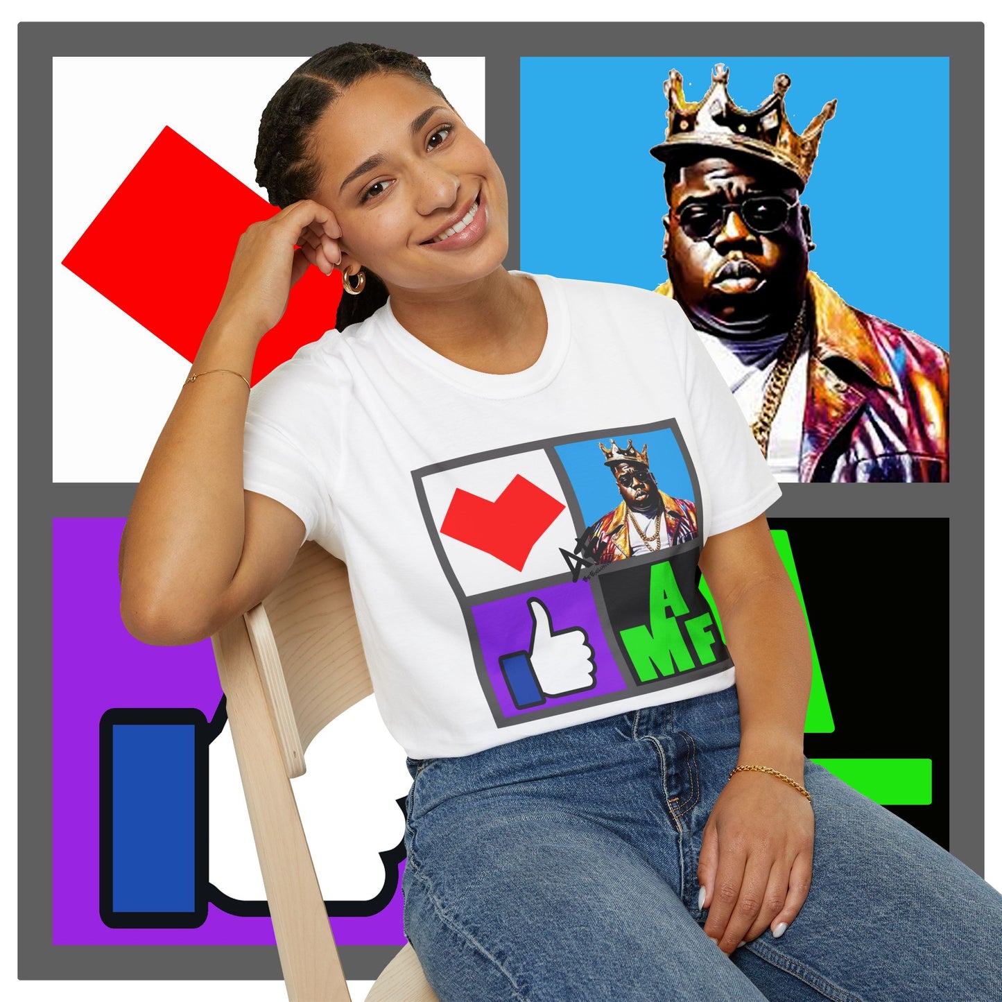 Heart "BIG" Like A MF - Unisex Tee