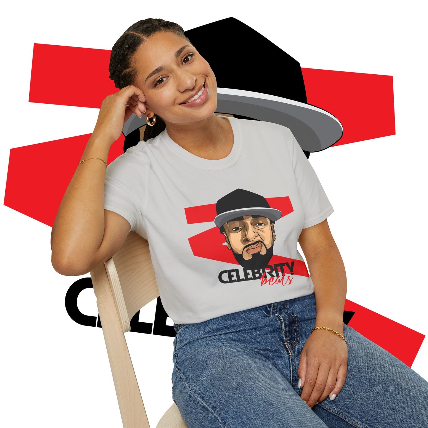 Celebrity Beats Toon-Up - Unisex Soft Tee