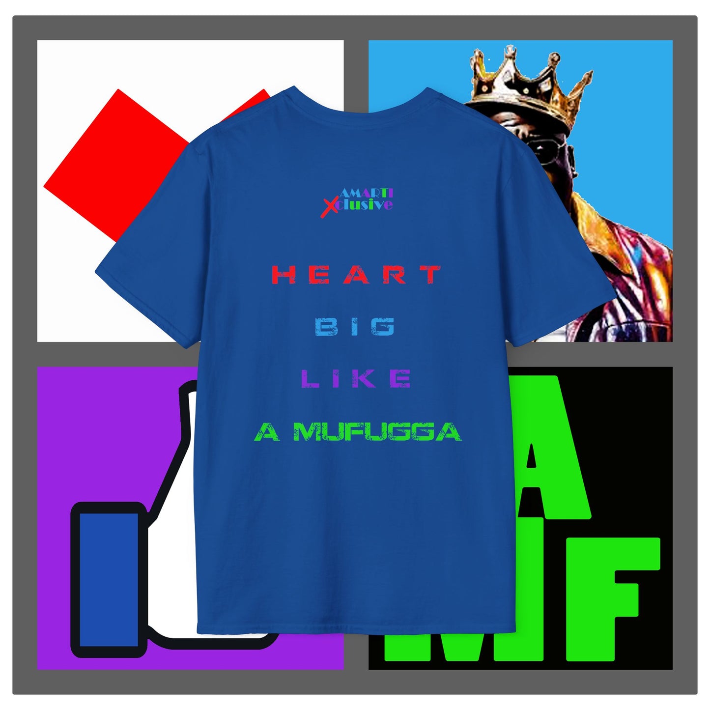 Heart "BIG" Like A MF - Unisex Tee