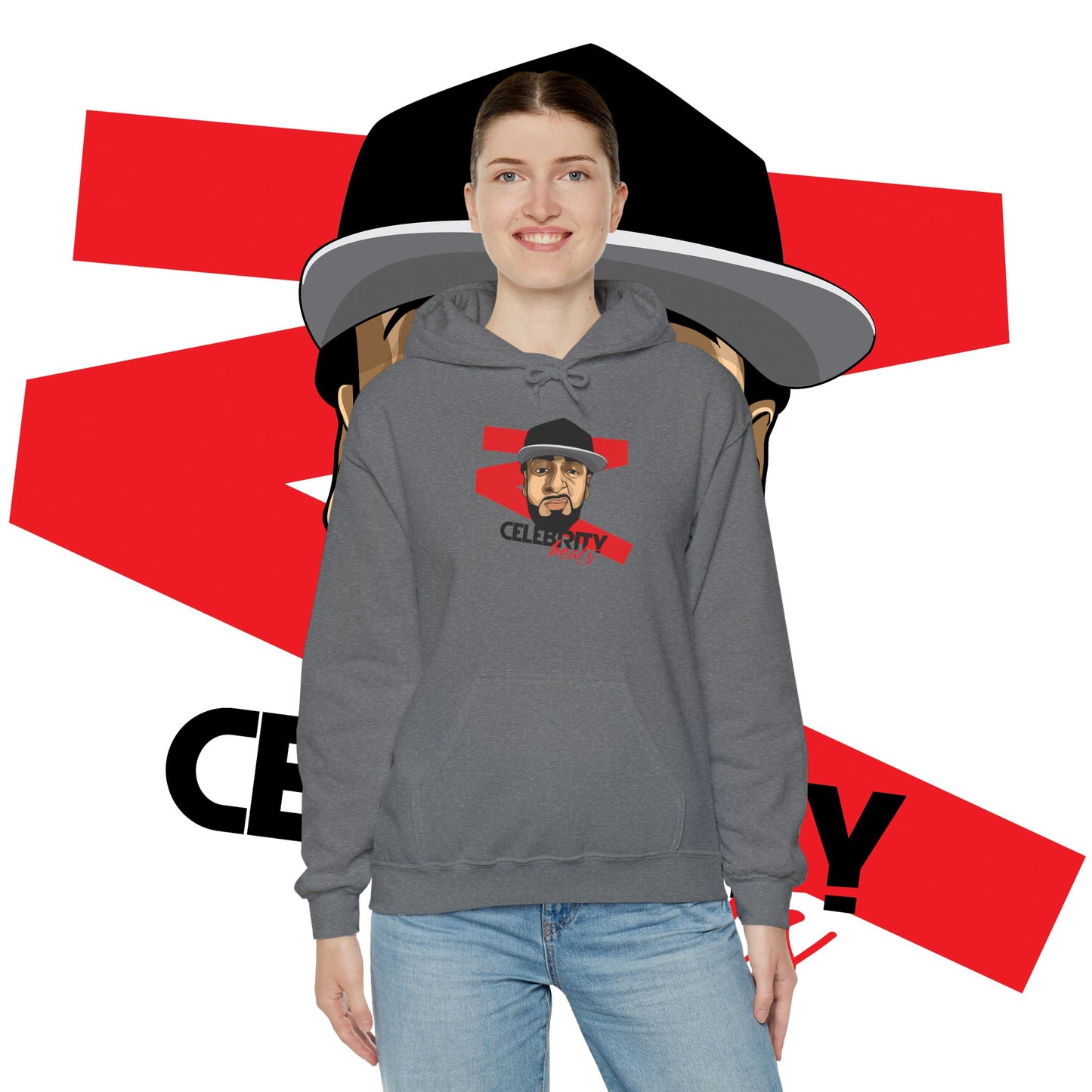 Celebrity Beats Toon-Up - Unisex Heavy Hoodie