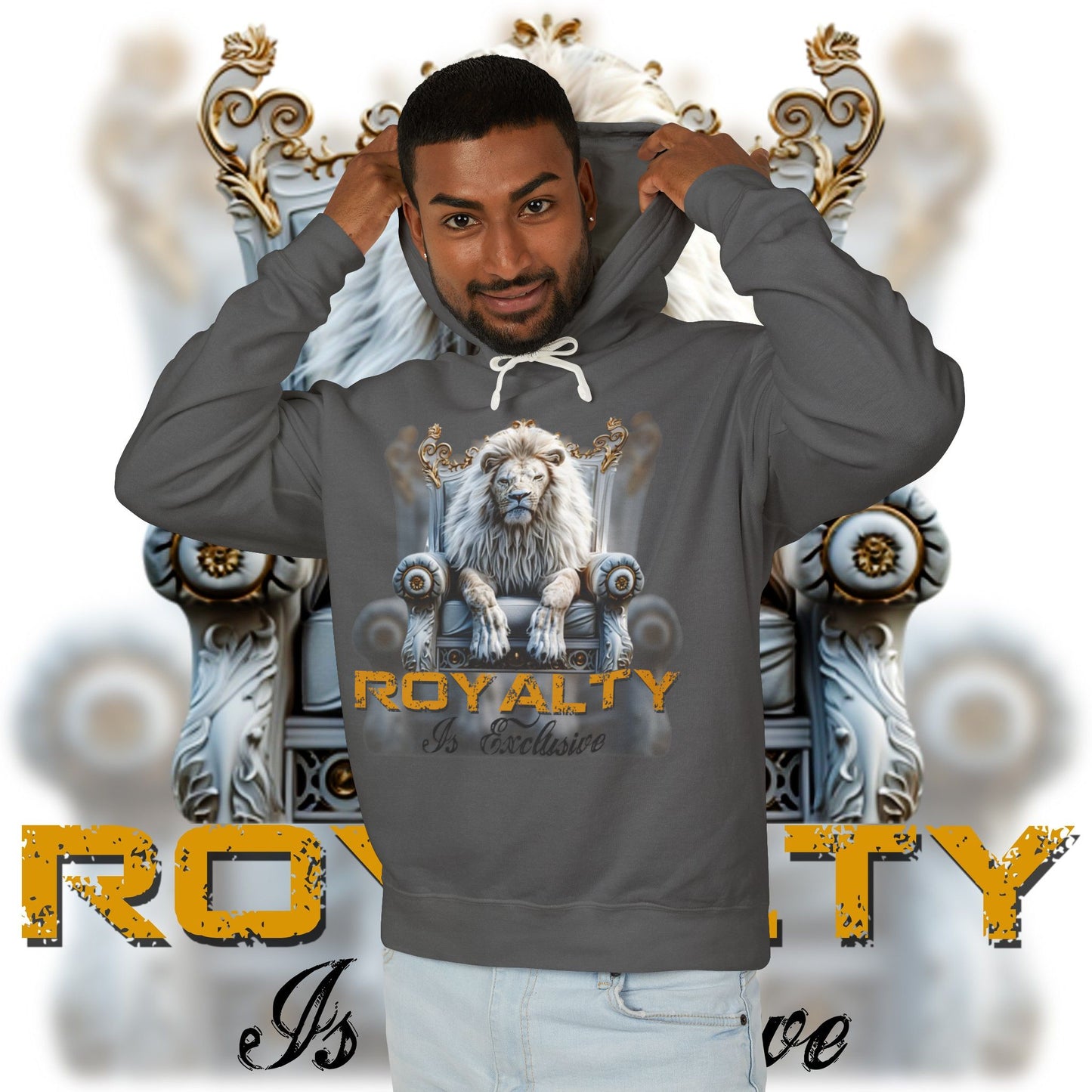 Royalty Is Exclusive - Unisex Pullover Lightweight Hoodie