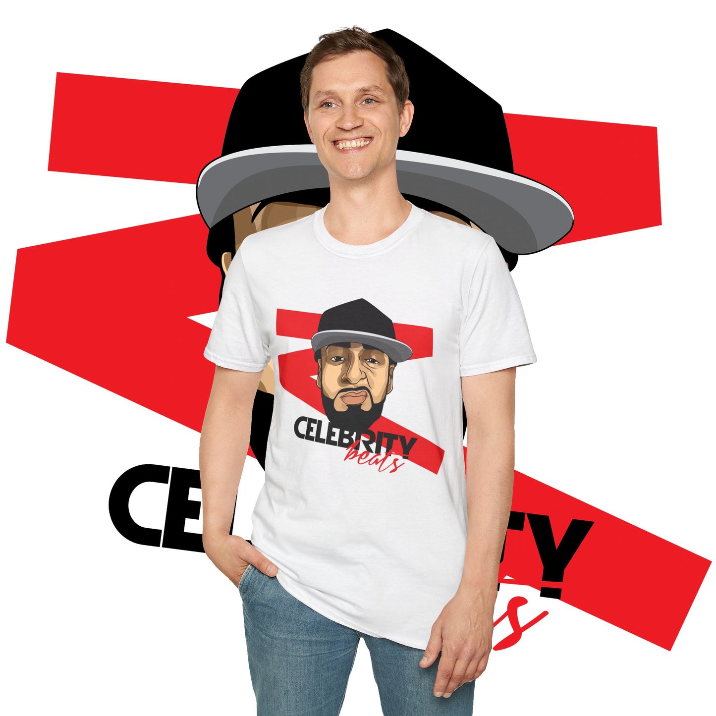 Celebrity Beats Toon-Up - Unisex Soft Tee