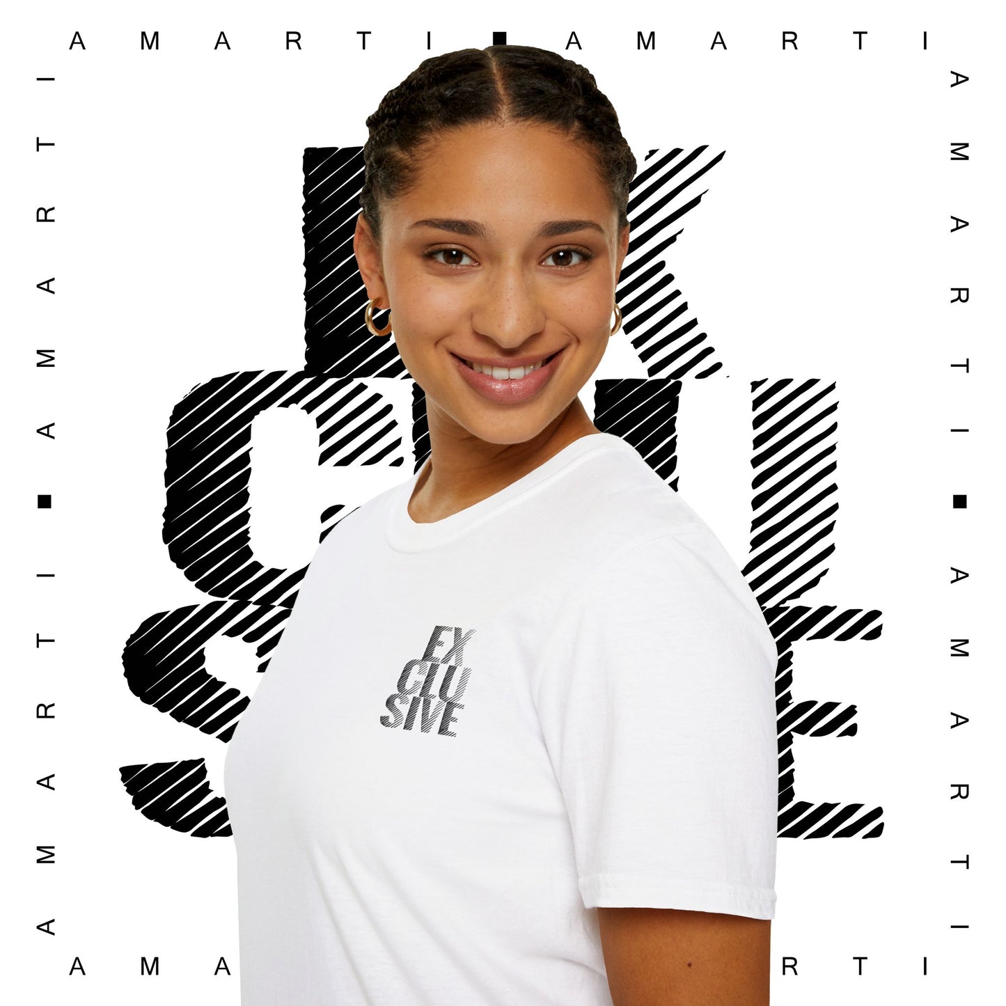 Stacked Exclusive (Black) - Unisex Soft Tee