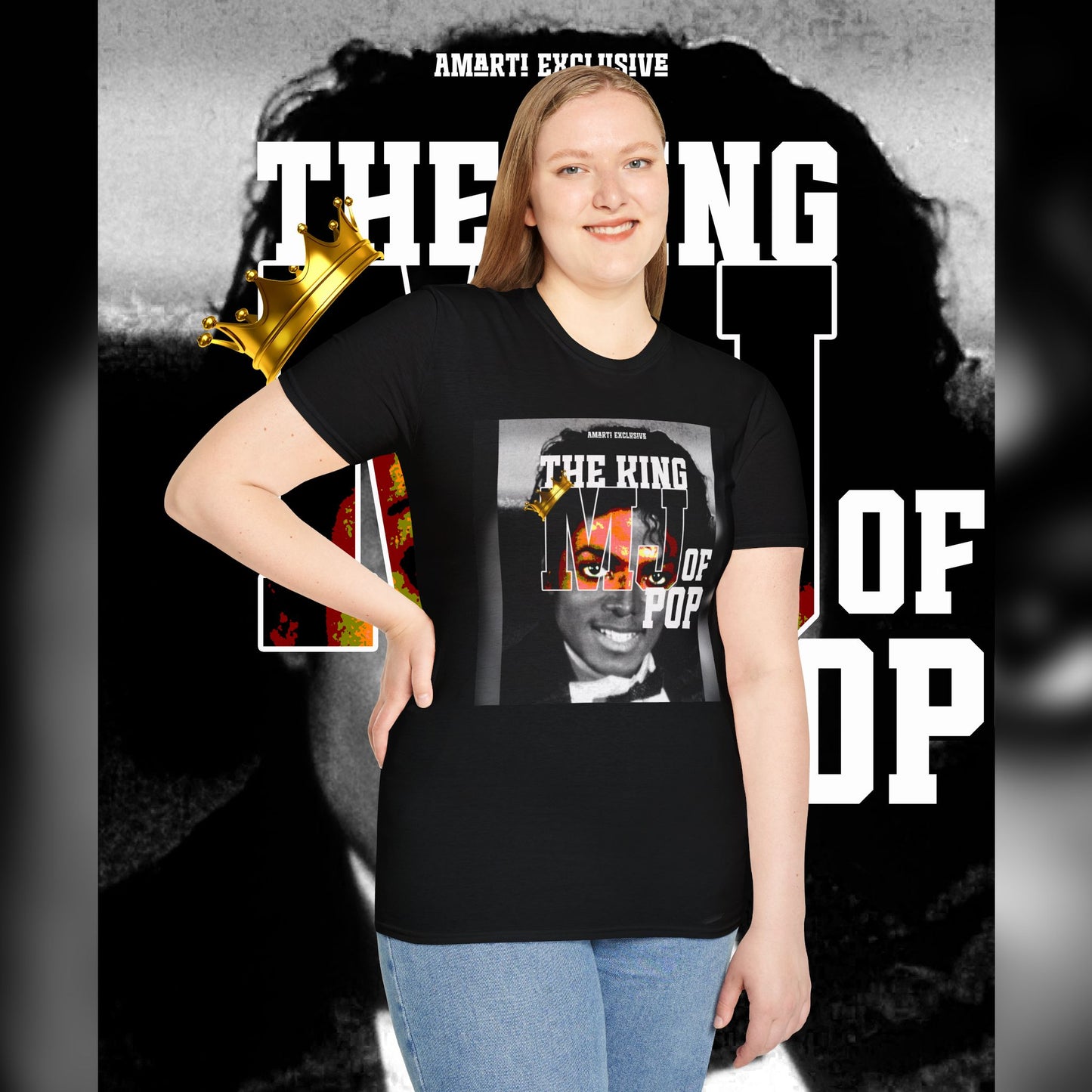 The ICON Tribute Collection (Michael Jackson) - Unisex Softstyle Tee