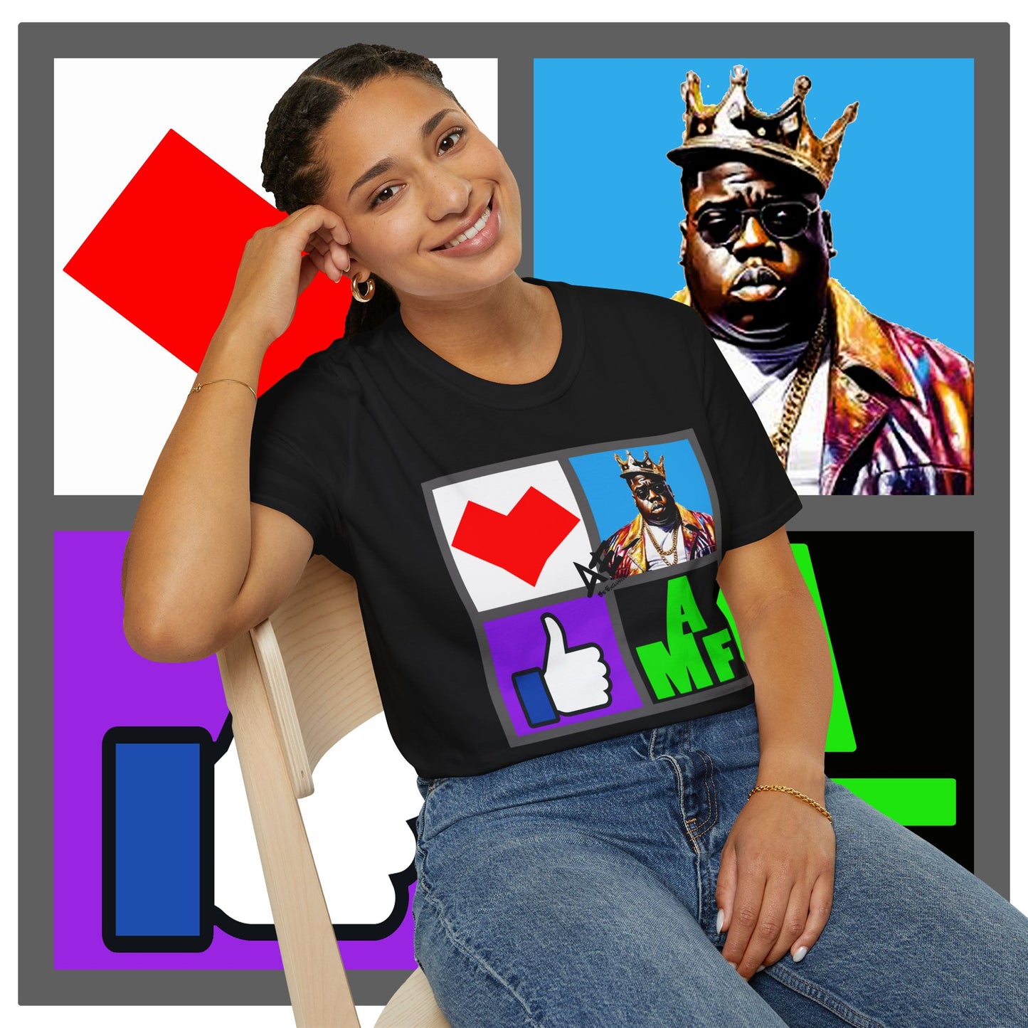 Heart "BIG" Like A MF - Unisex Tee