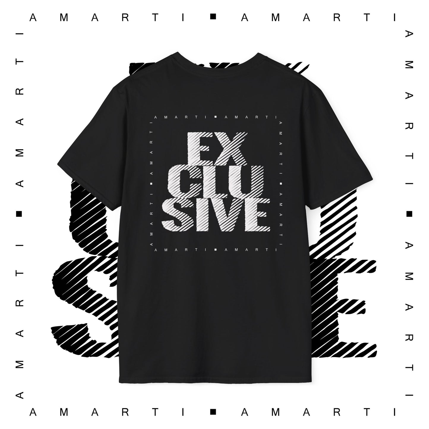 Stacked Exclusive (White) - Unisex Soft Tee