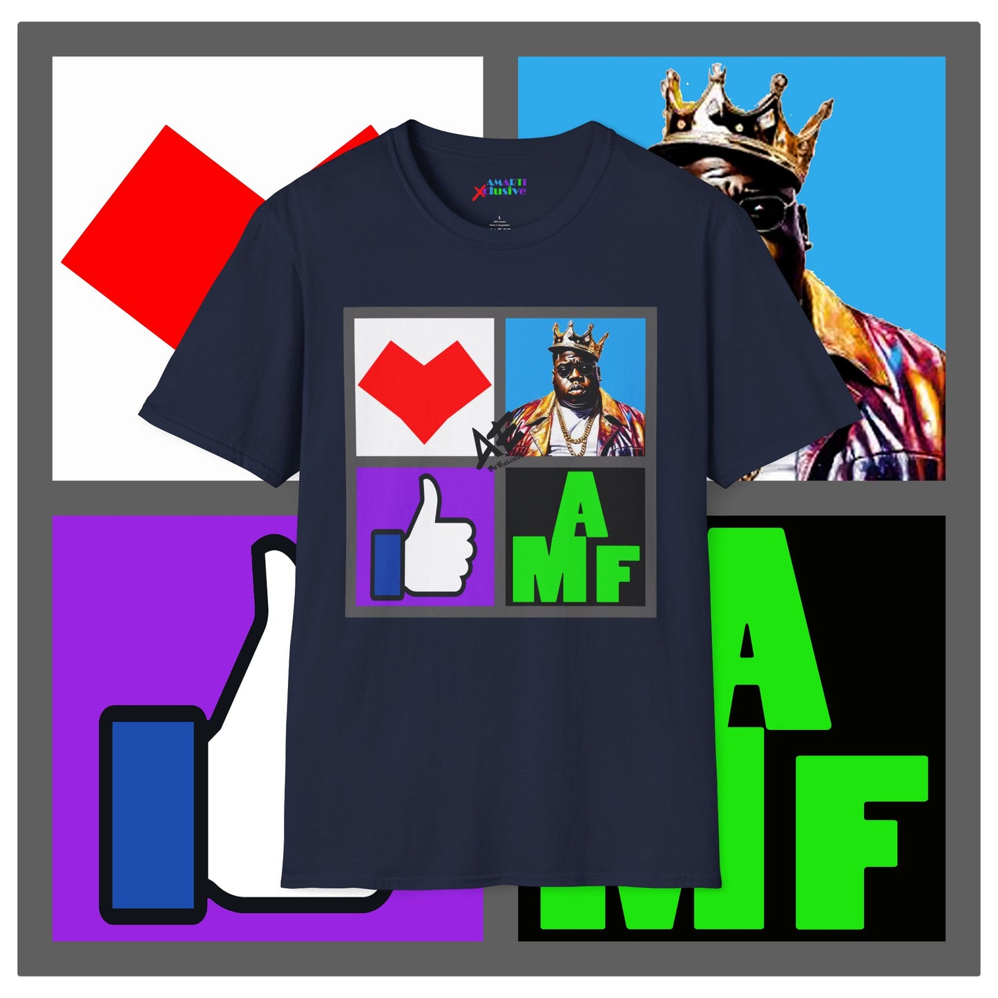Heart "BIG" Like A MF - Unisex Tee