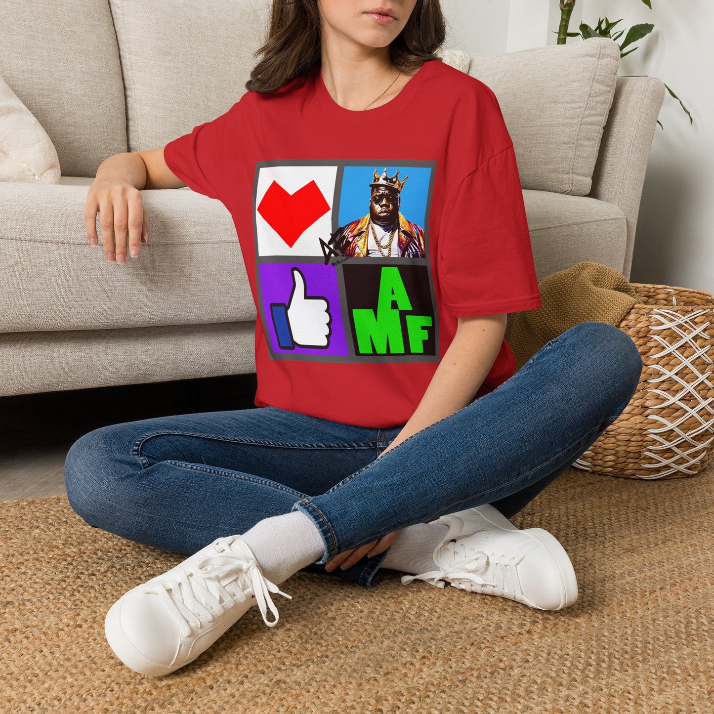 Heart "BIG" Like A MF - Unisex Tee