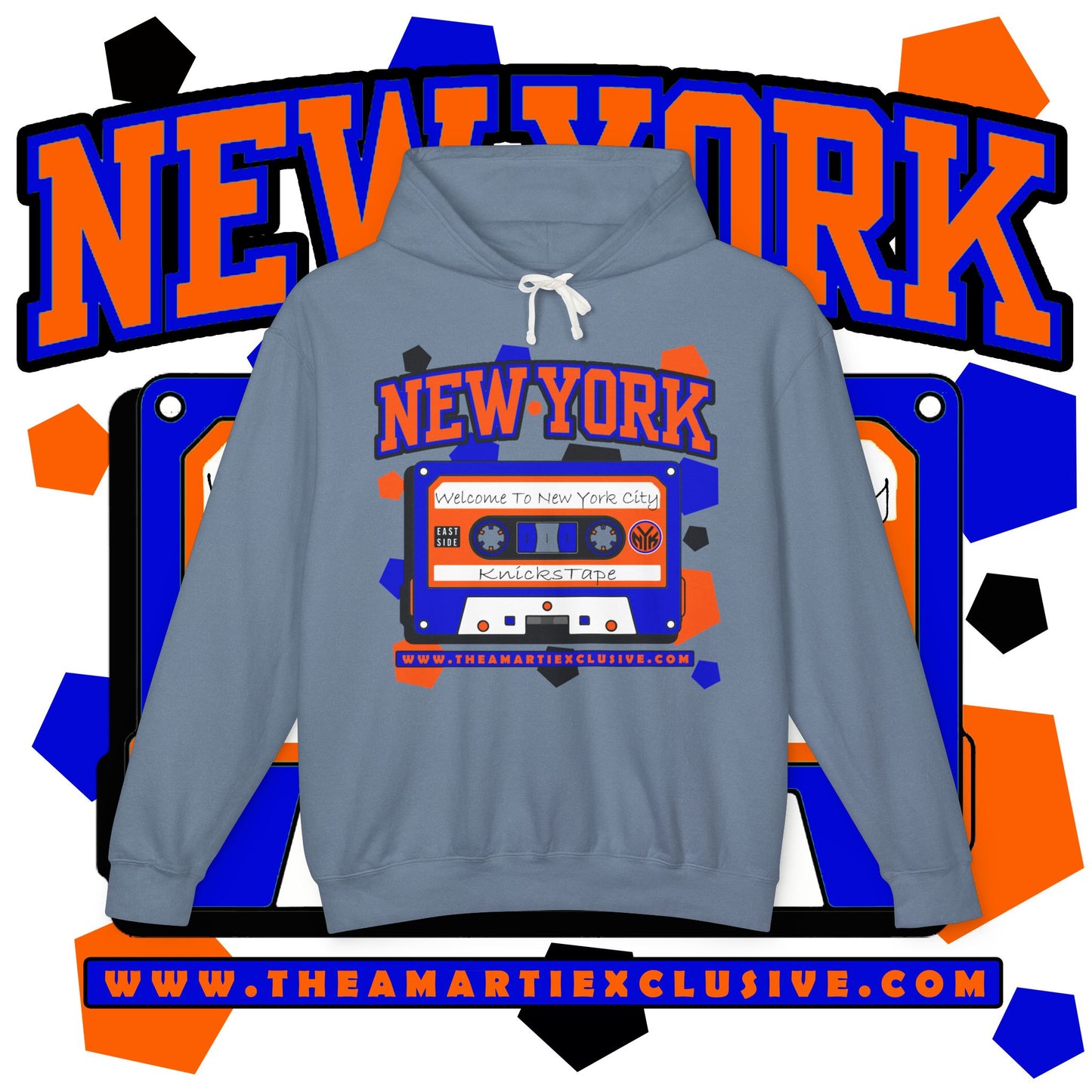 New York KnicksTape Cassette - Unisex Soft Hoodie