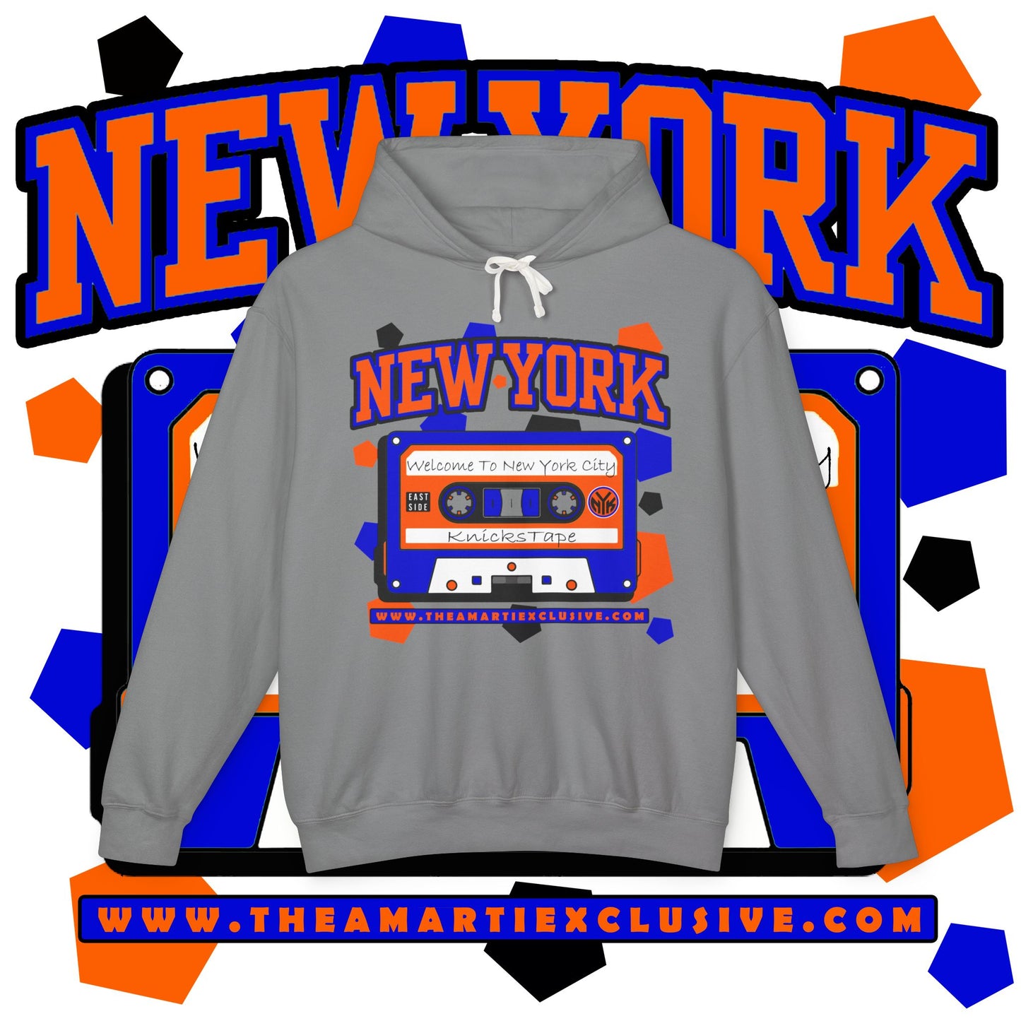 New York KnicksTape Cassette - Unisex Soft Hoodie