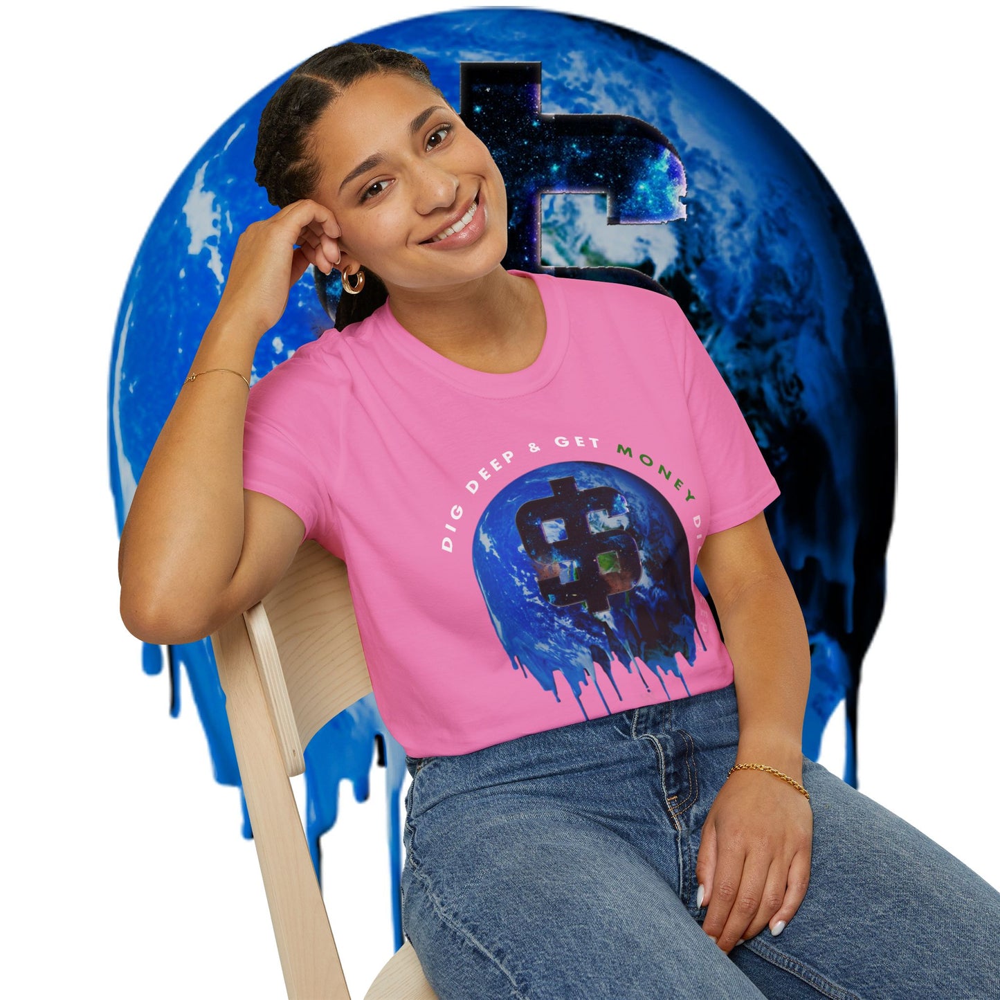 Dig Deep & Get Money - Unisex Softstyle Tee