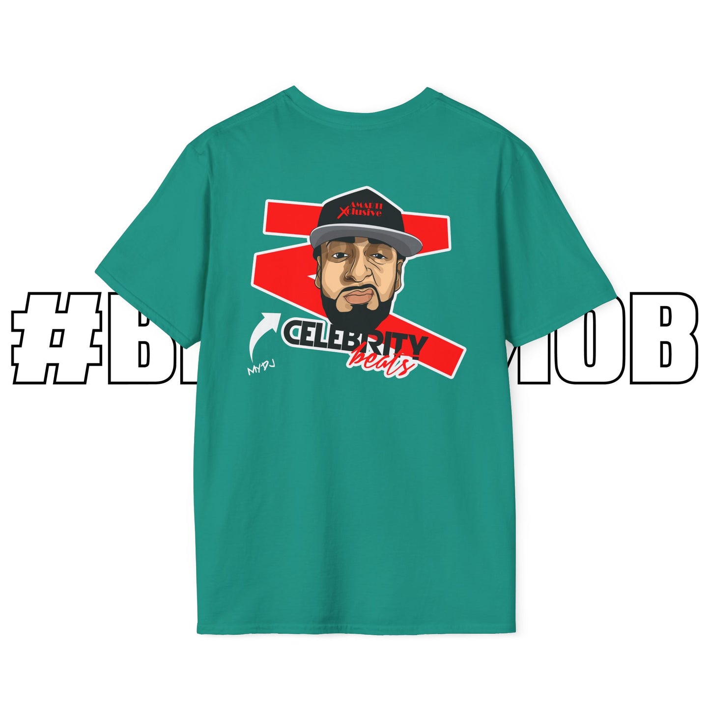 The #BEATSMOB Collection (We're With The DJ) - Unisex Soft Tee