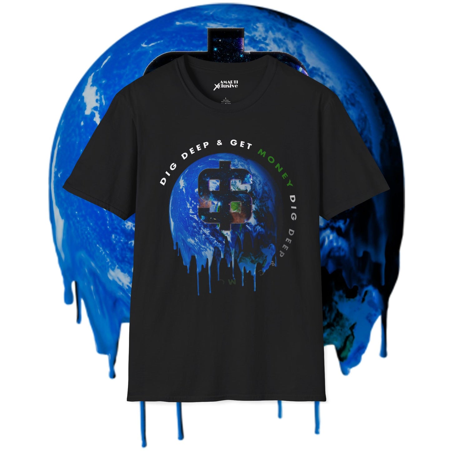 Dig Deep & Get Money - Unisex Softstyle Tee