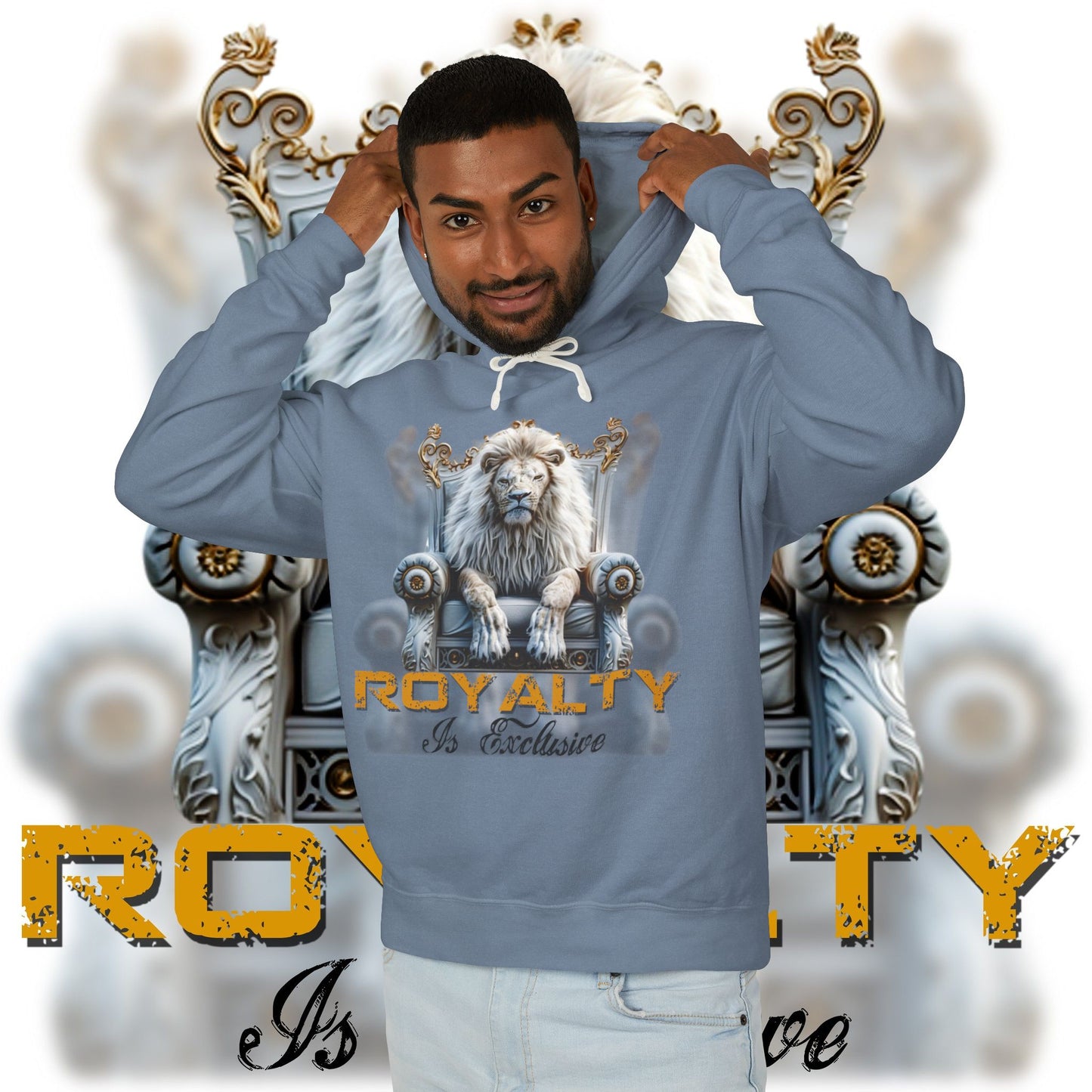 Royalty Is Exclusive - Unisex Pullover Lightweight Hoodie