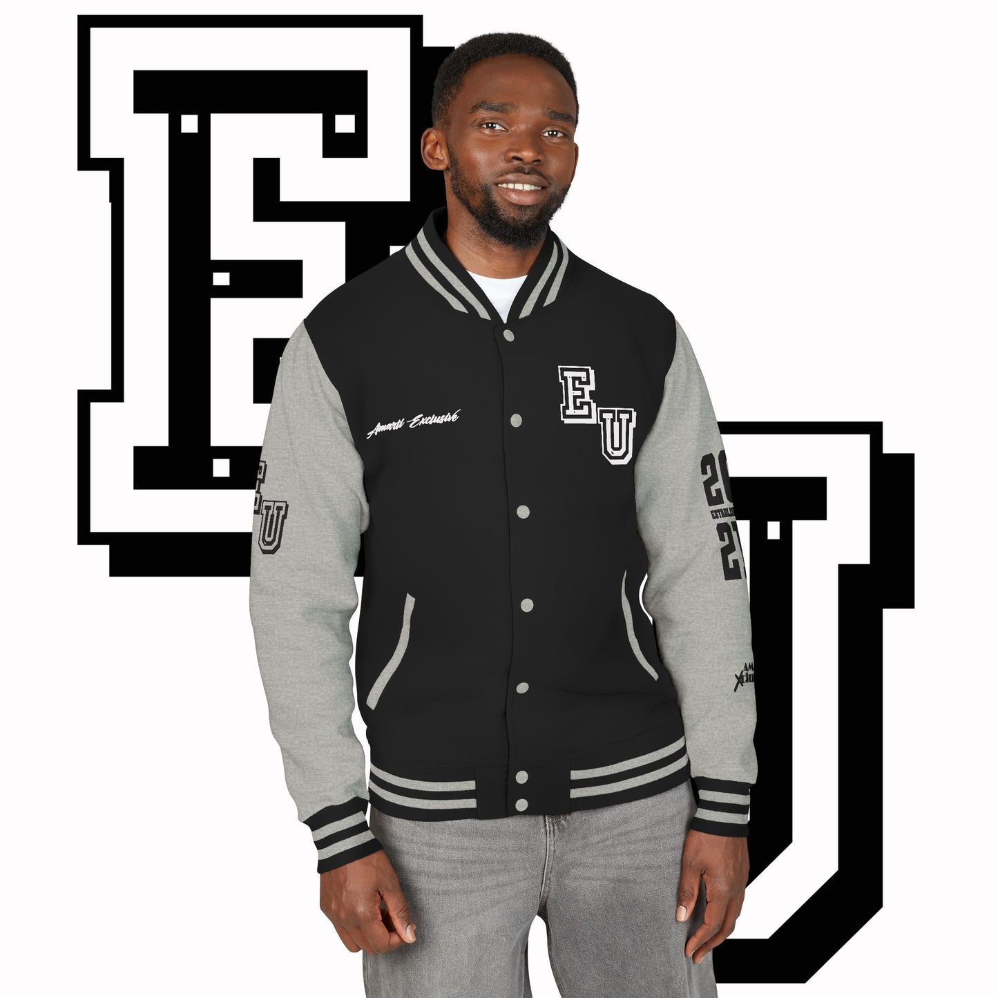 Exclusive University - Unisex Heavyweight Letterman Jacket