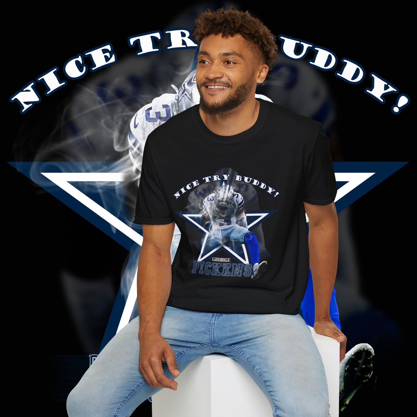 George Pickens Tribute Tee - Nice Try Buddy!