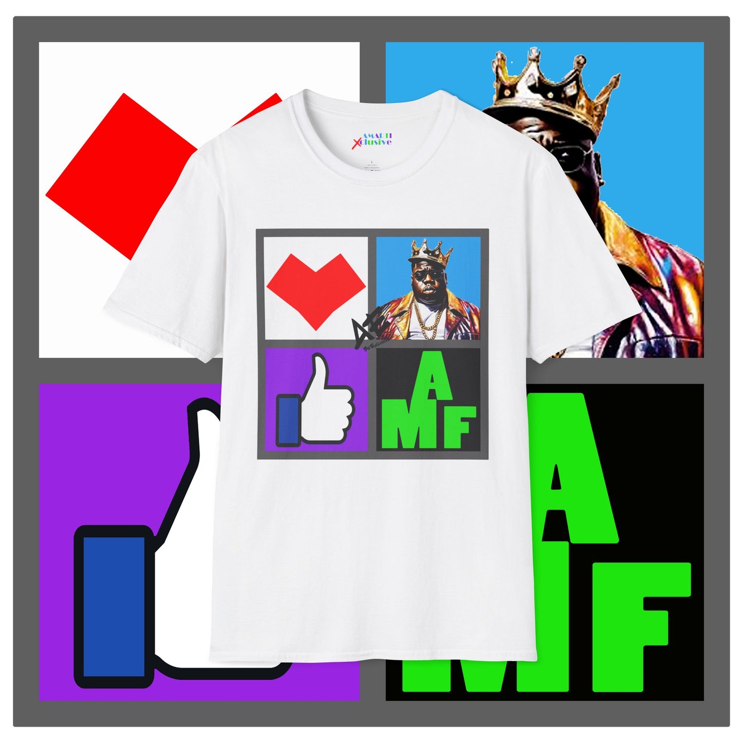 Heart "BIG" Like A MF - Unisex Tee