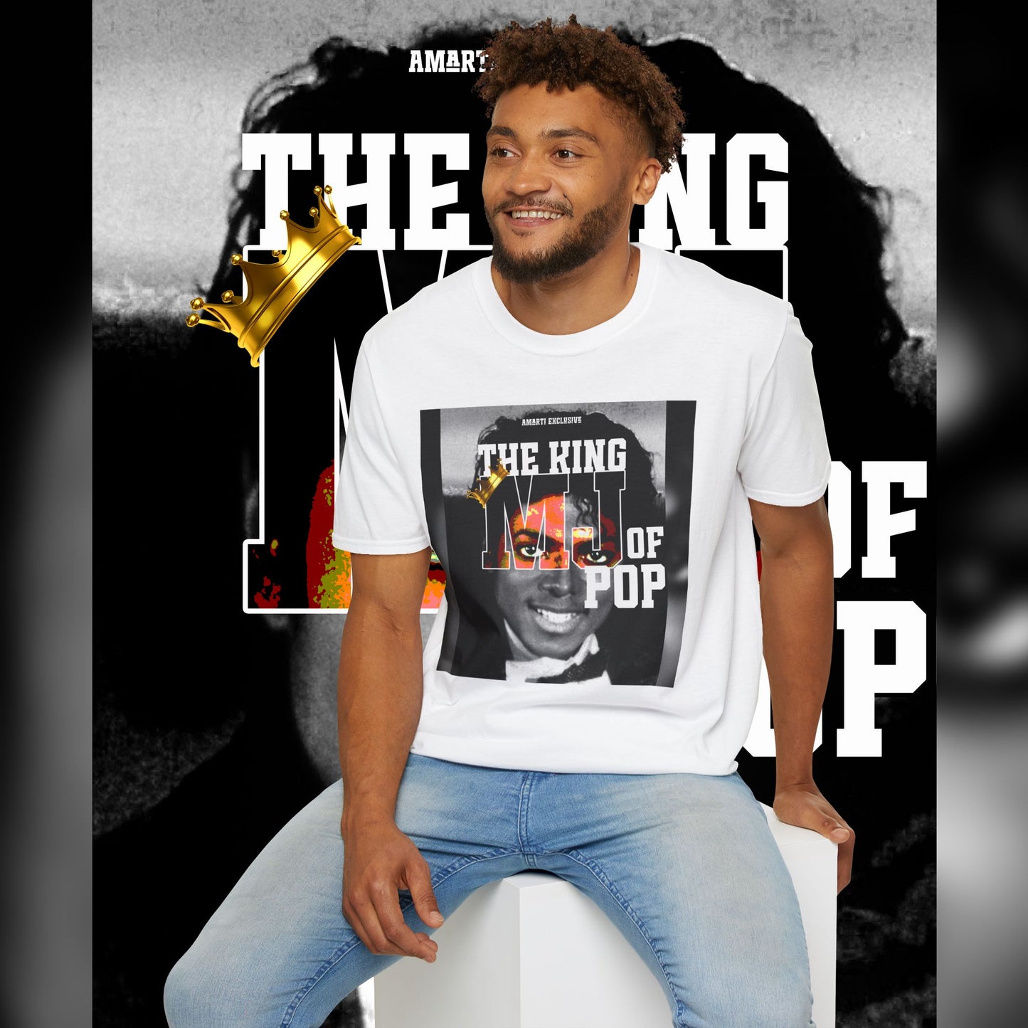 The ICON Tribute Collection (Michael Jackson) - Unisex Softstyle Tee