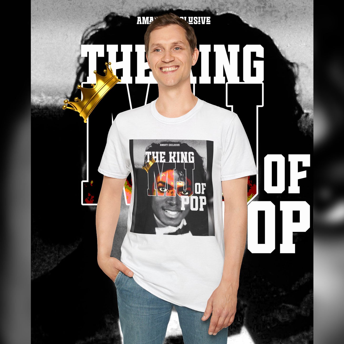 The ICON Tribute Collection (Michael Jackson) - Unisex Softstyle Tee