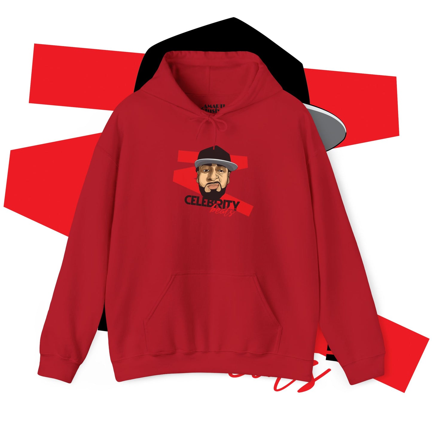 Celebrity Beats Toon-Up - Unisex Heavy Hoodie